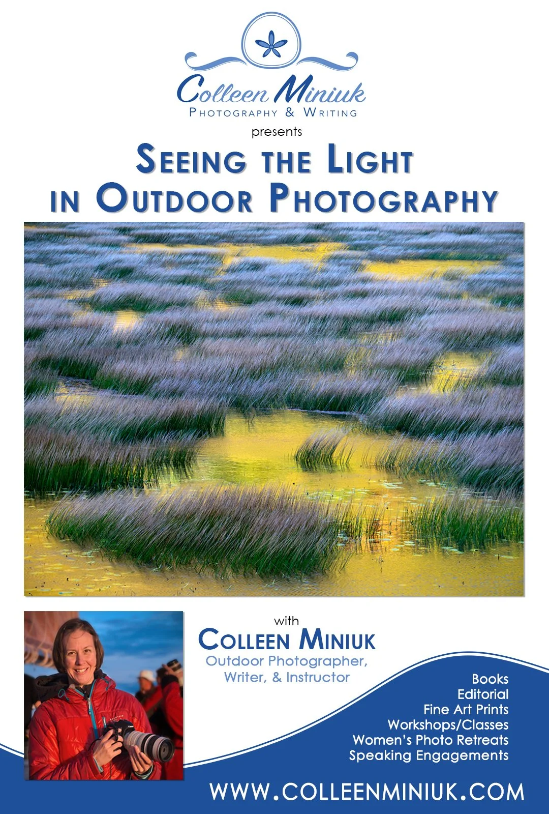 Seeing the Light in Outdoor Photography webinar poster