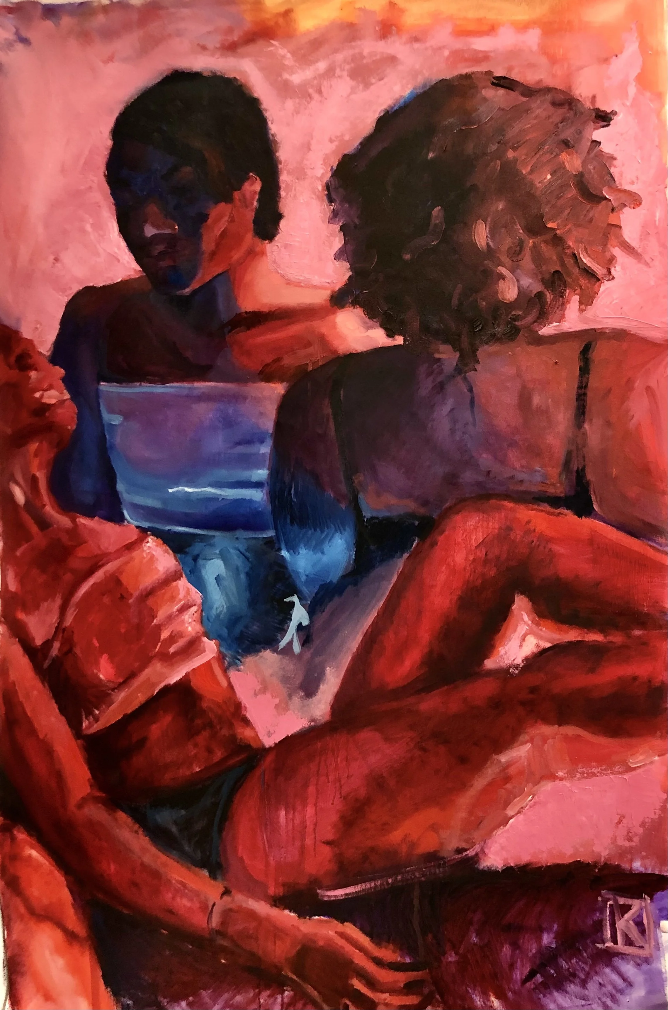 Spectrum (side two)-Oil (2020)