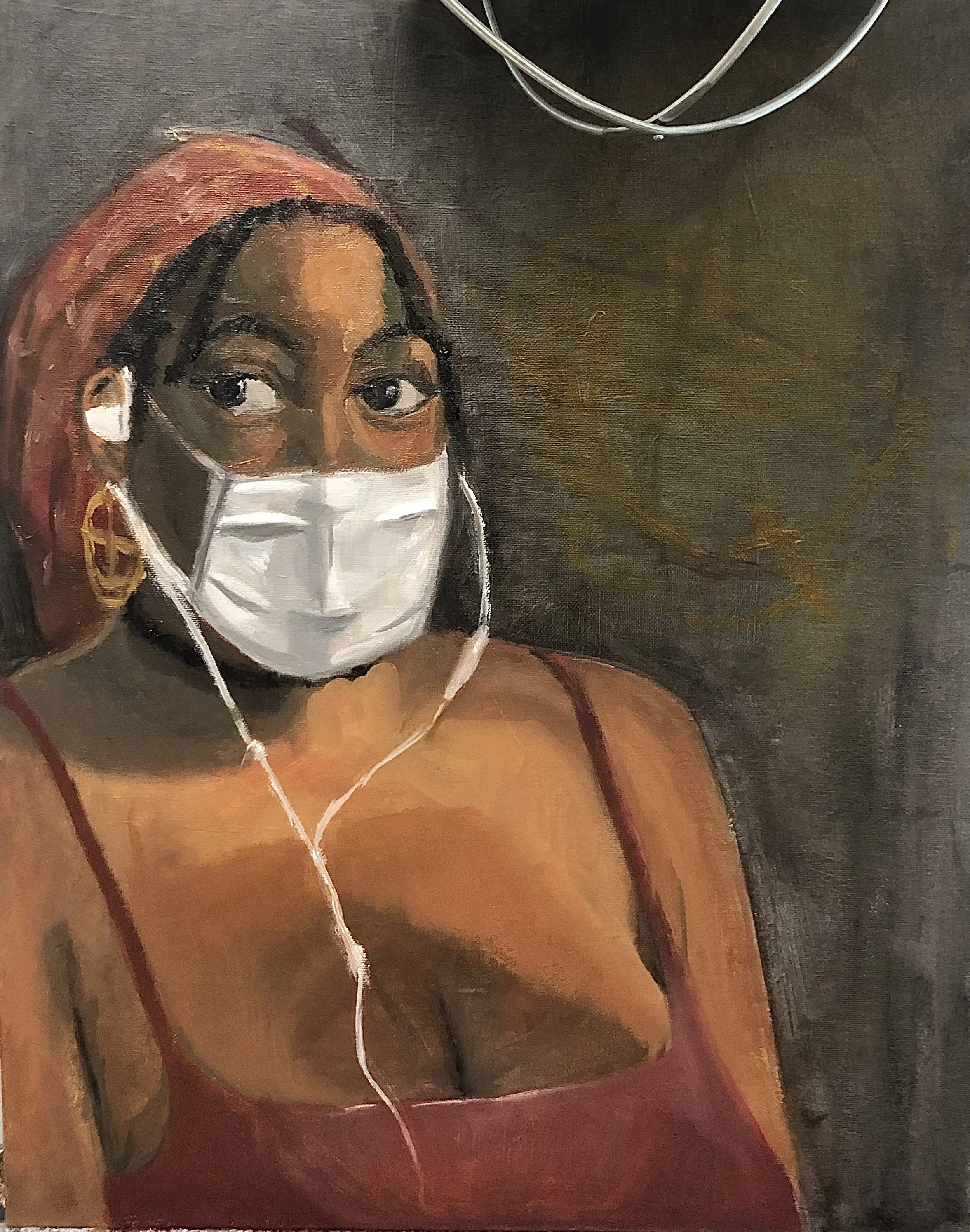 Self Portrait (2020)-oil