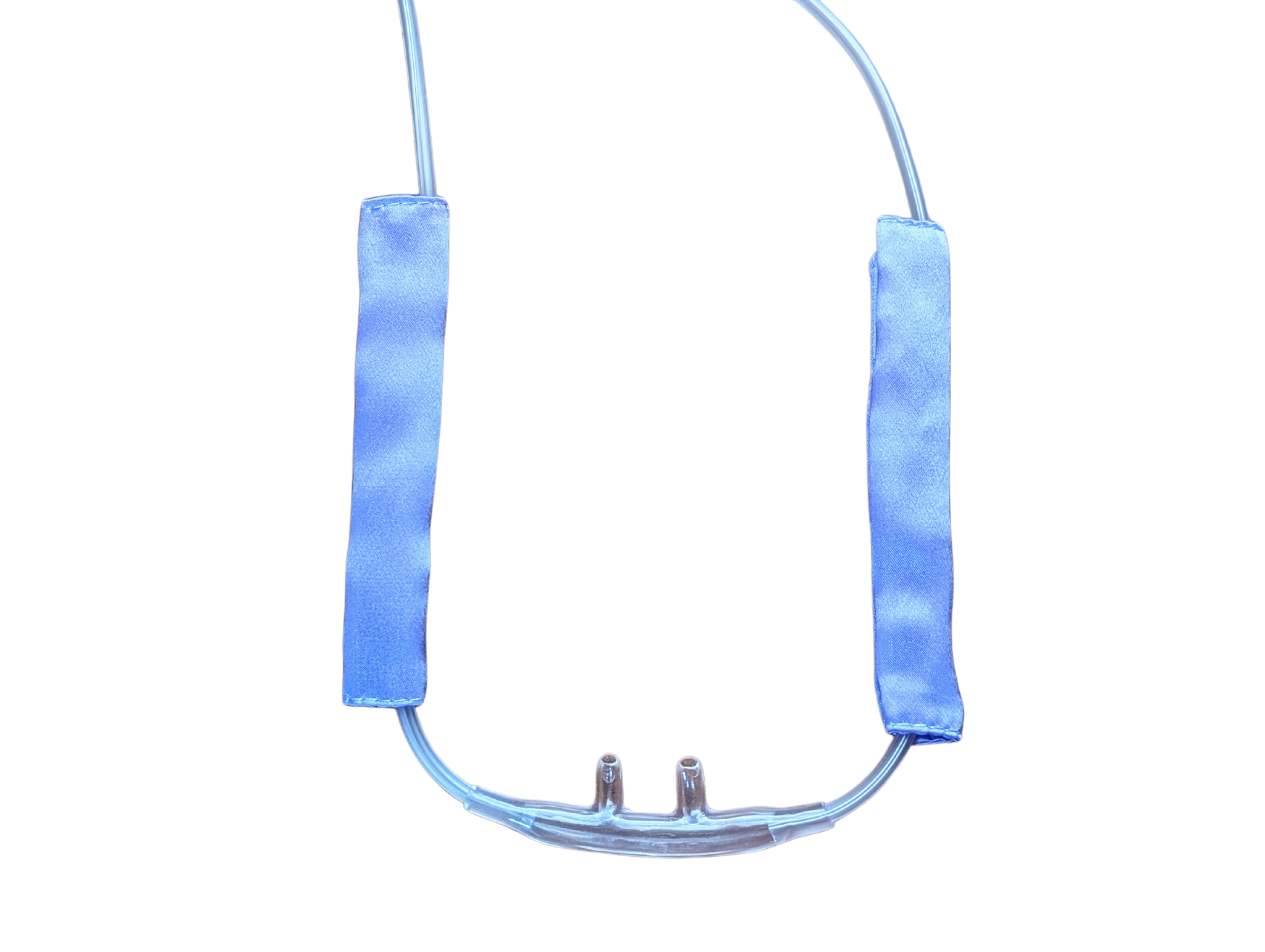 Nasal Oxygen Cannula Cover in Mulberry Silk, Ear and face protector for oxygen tubing, Oxygen Tubing Cover, Silk Nasal Cannula Cover