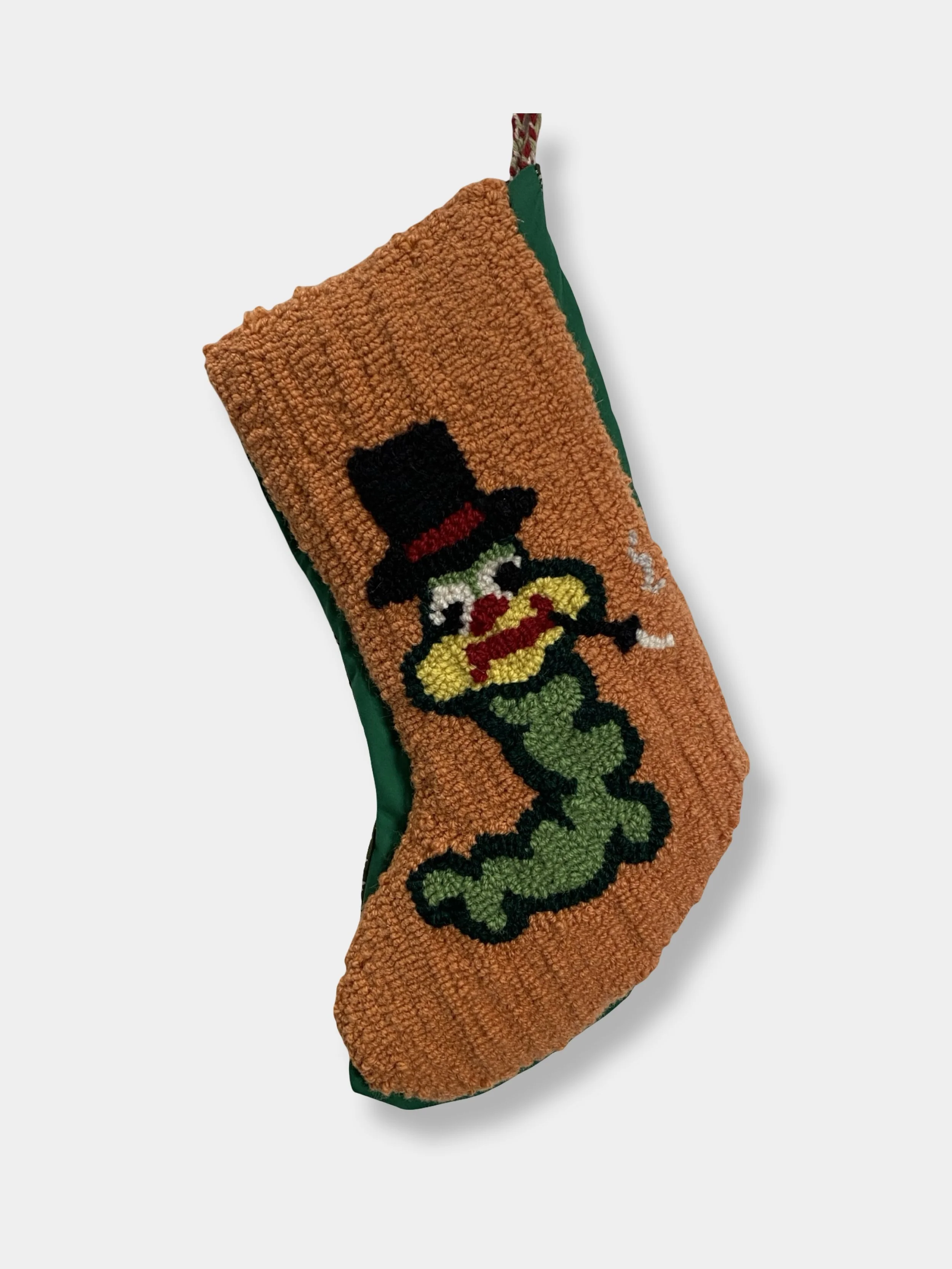 Smoking Worm Stocking