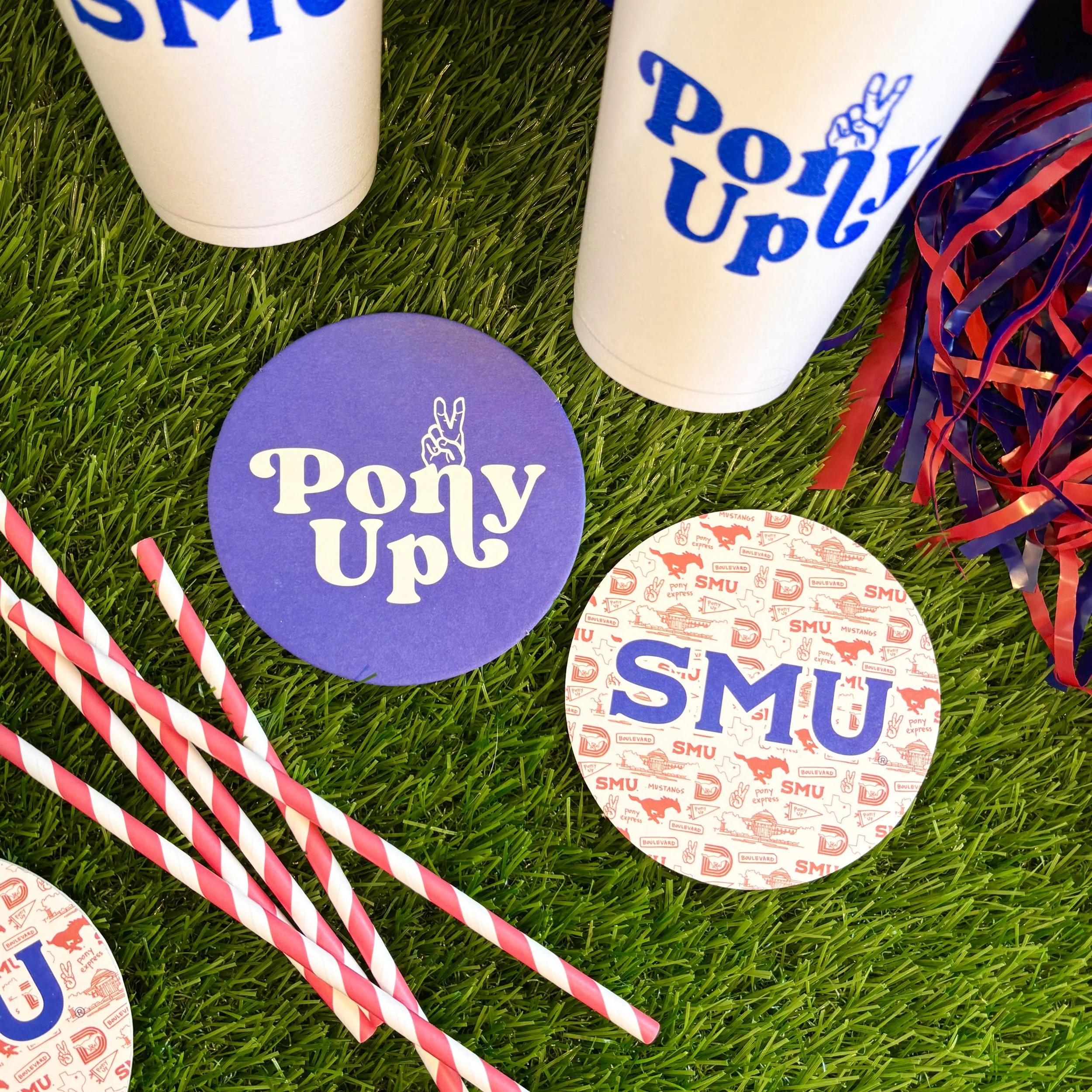 SMU Coasters
