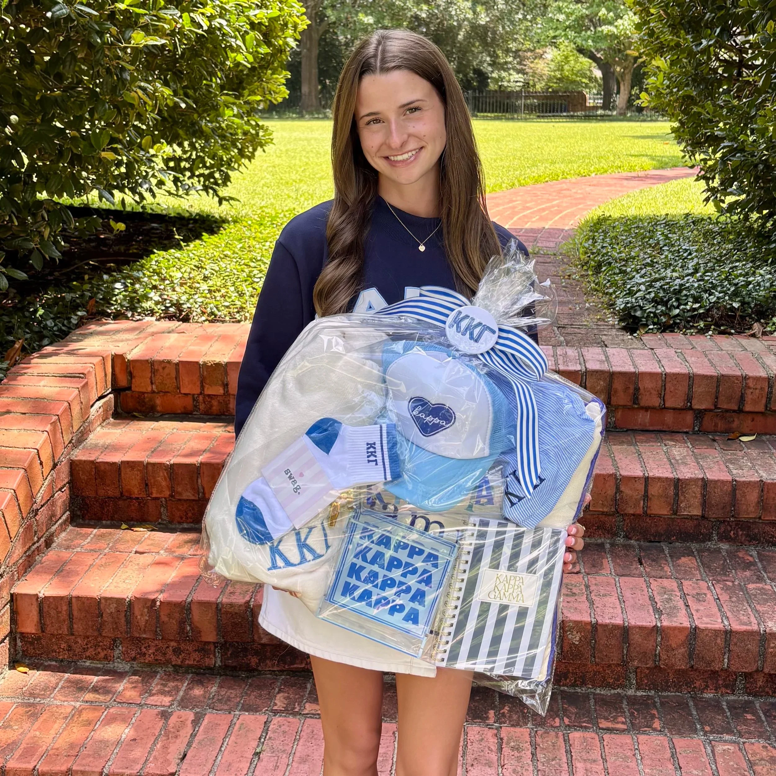 Home Sweet Home Bid Day Basket
