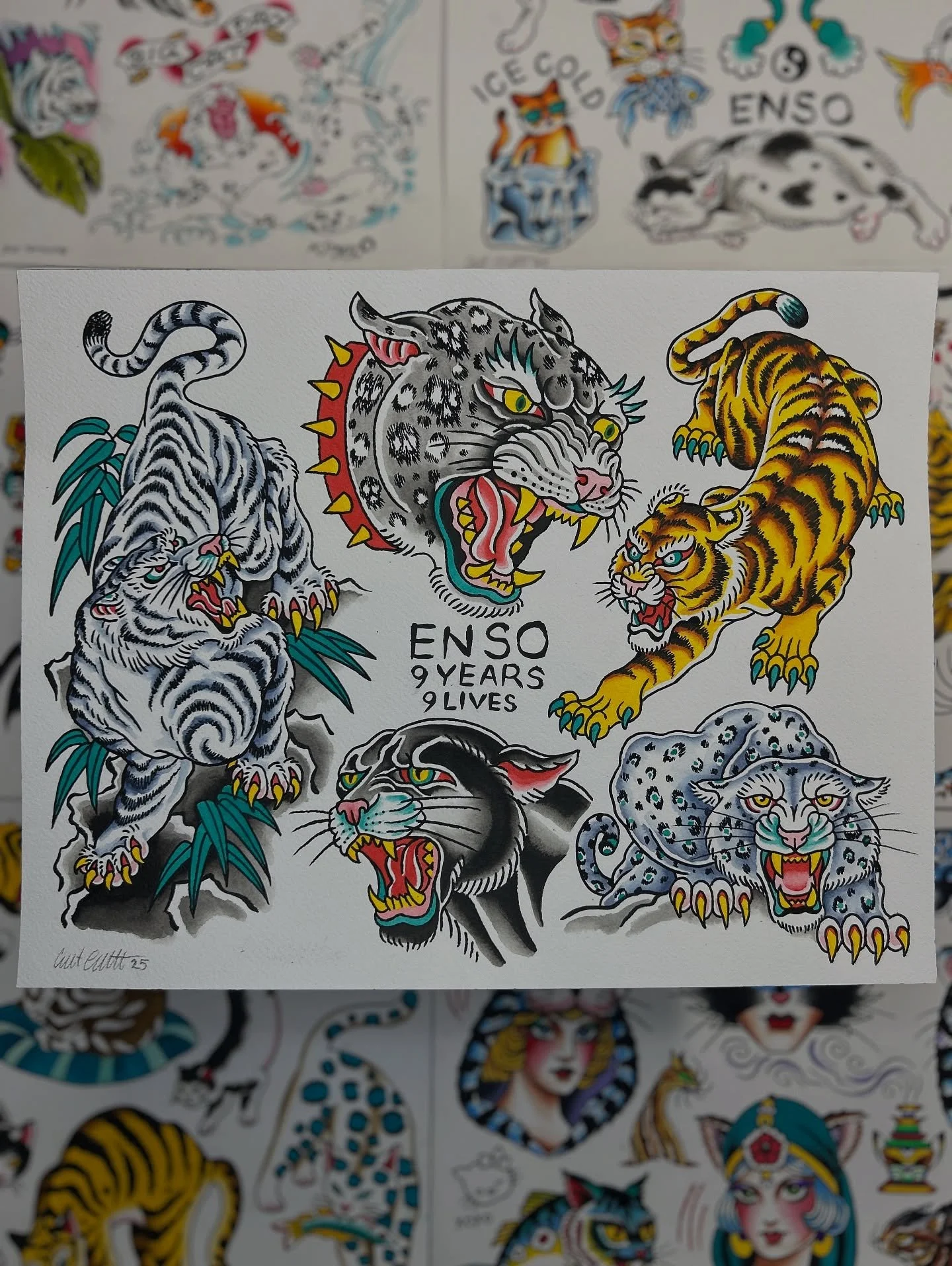 Both of these flash sheets are available to book on my flash website. Link in bio