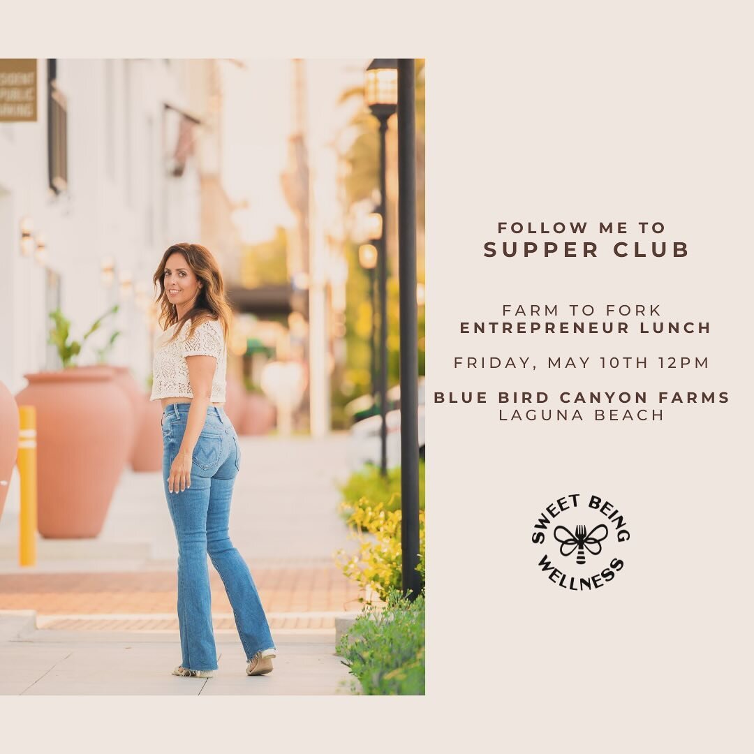 Excited to announce the official launch of Supper Club by Sweet Being Wellness! Registration coming soon!