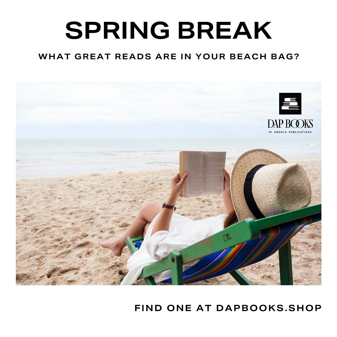 Time wasted at the beach is well spent, and time spent reading a book, even a bad one, is never wasted. Soak up all the rays during this week of fun in the sun, and enjoy your time in the sand and in the scenes.
Find a spring break worthy read at dap