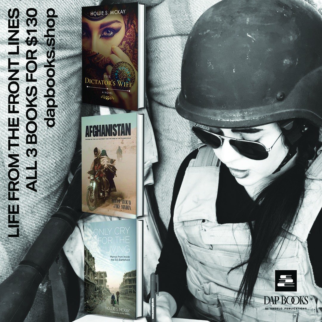 @holliesmckay&rsquo;s award-winning reporting (Only Cry For the Living, Afghanistan: The End of the US Footprint and the Rise of The Taliban Rule) and debut fiction (the dictator&rsquo;s wife) have come together from her decade-plus of reporting on w