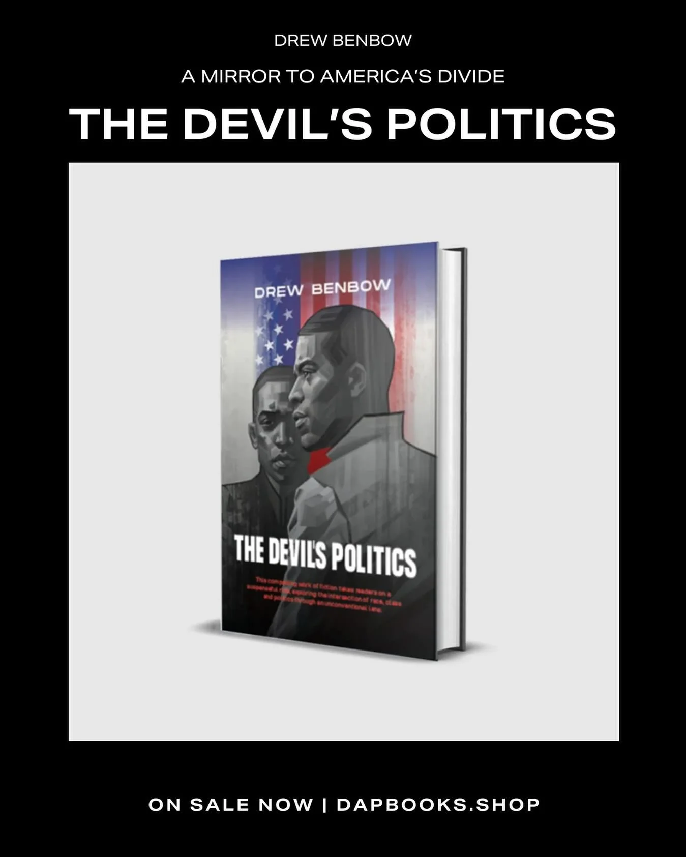 Today, we remember Charlie Kirk, whose life was tragically cut short, a sobering reminder of how deep political division has become in America.

In The Devil&rsquo;s Politics by Drew Benbow, twin brothers Damion and Devon find themselves on opposite 