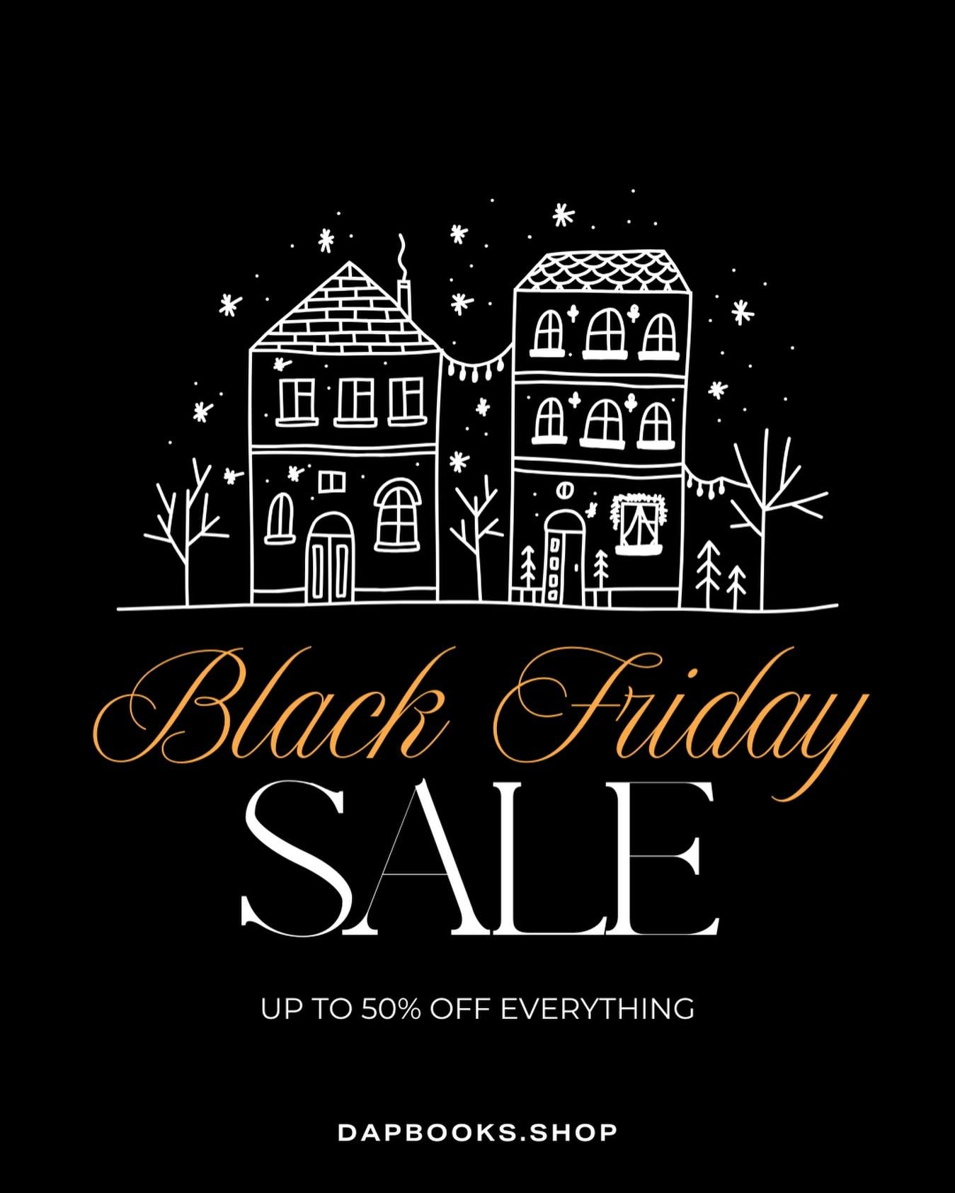 BLACK FRIDAY IS LIVE 🚨

Up to 50% OFF most titles at Di Angelo Publications!
Your next favorite read &mdash; or the perfect holiday gift &mdash; is waiting.

Shop now before the best titles sell out! dapbooks.shop

#BlackFriday #BookSale #ReadersOfI