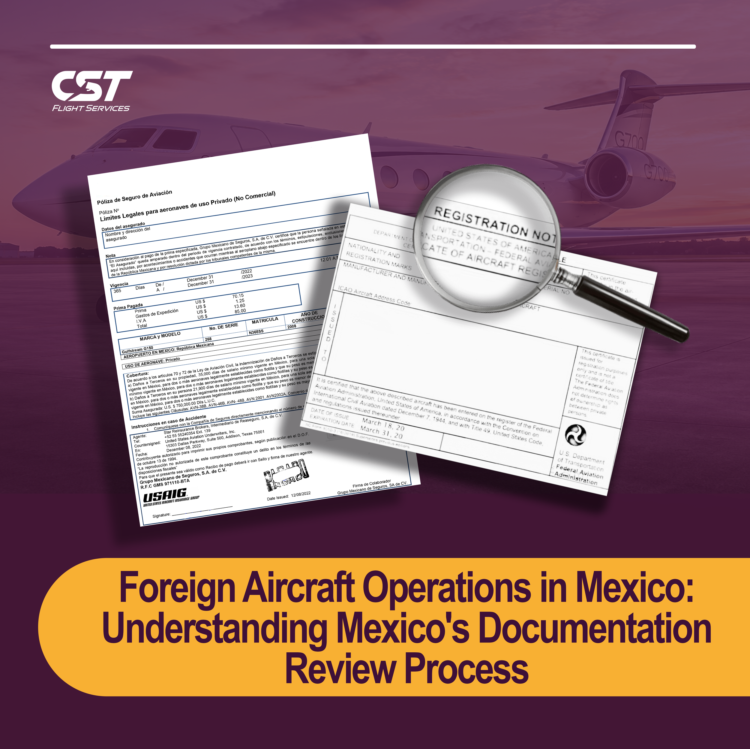 Foreign Aircraft Operations in Mexico: Understanding Mexico's Documentation Review Process