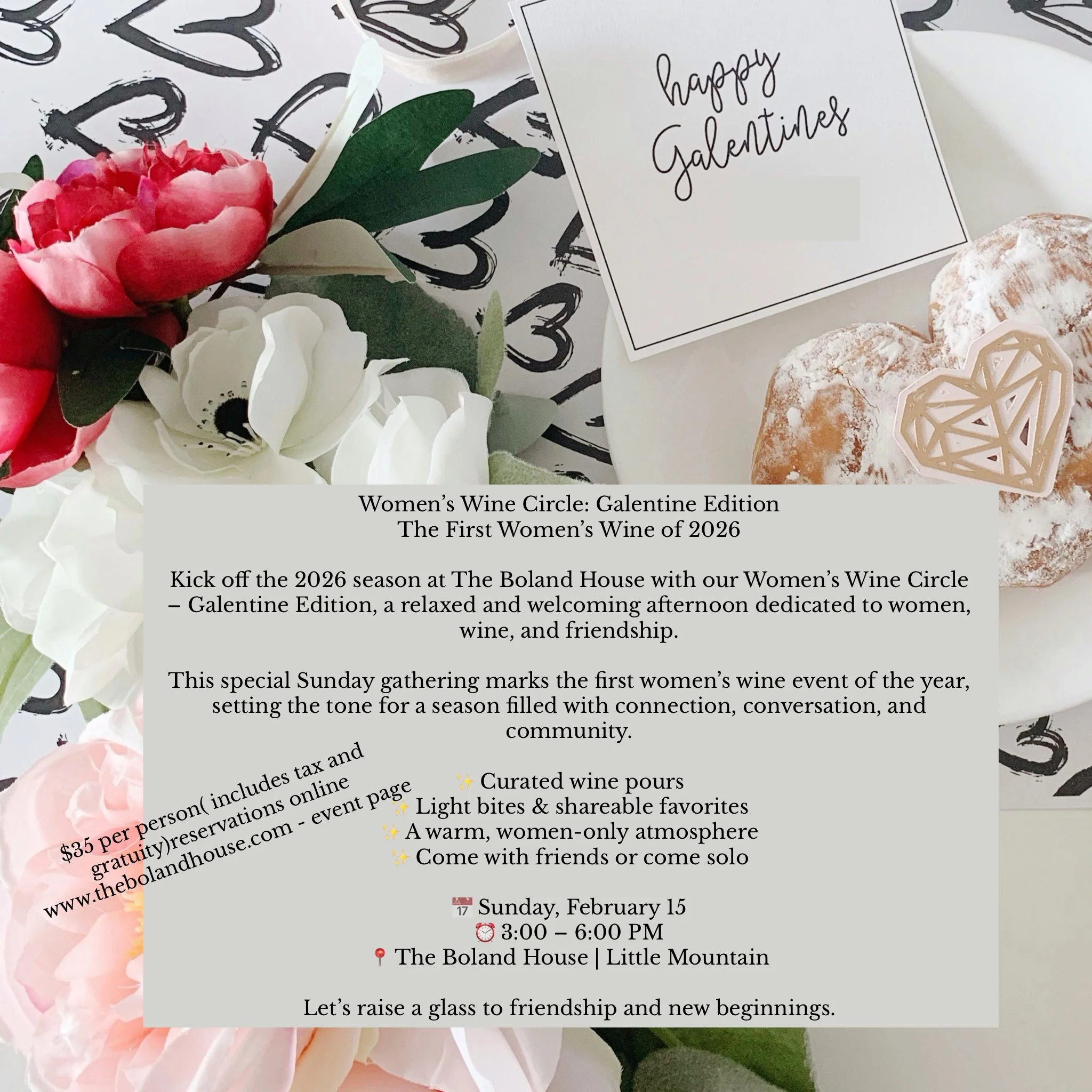 Women's Wine Circle: Galentine Edition