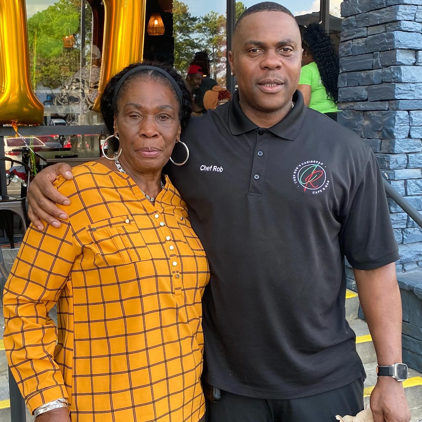 Happy Mother’s Day from Chef Rob and his beautiful mom!
Celebrate the queens in your life with love, laughter, and flavorful Caribbean food at Chef Rob’s Cafe & Bar. Treat Mom to the island vibes she deserves today!
#MothersDay #Chef
