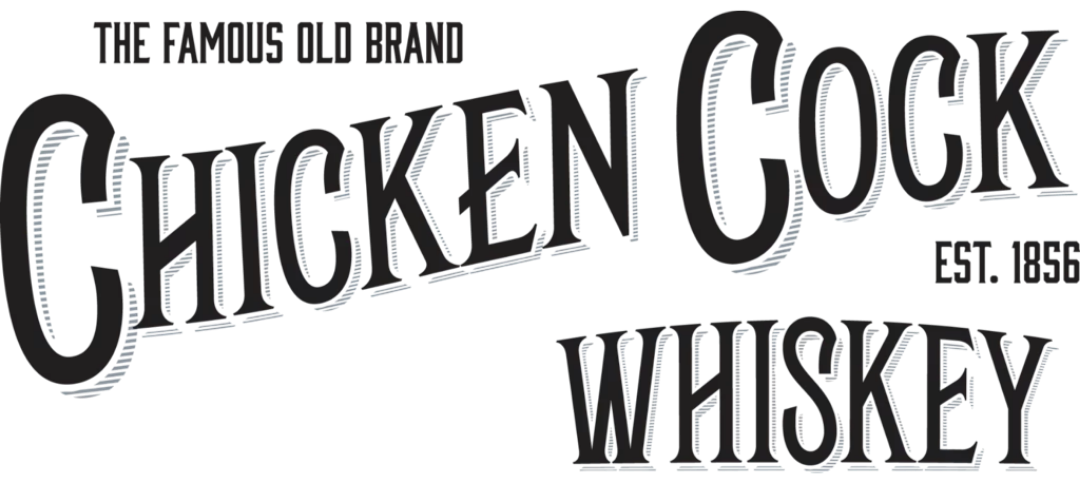chicken cock whiskey logo