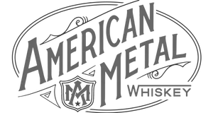 american metal whiskey logo