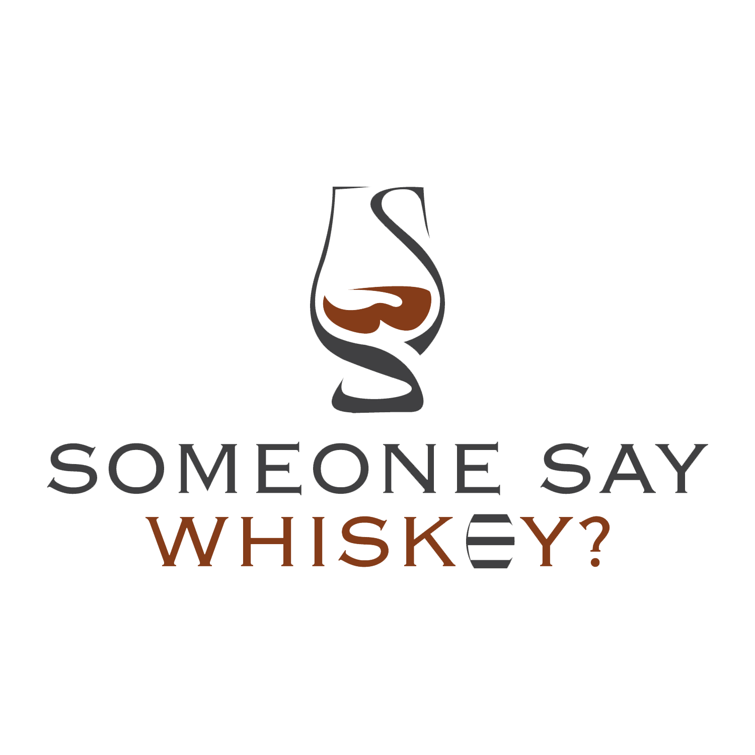 someone say whiskey logo