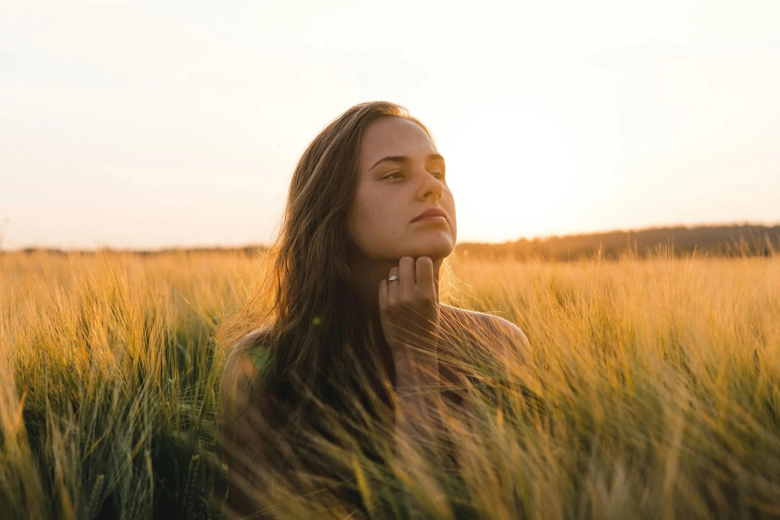 Mujer en la naturaleza