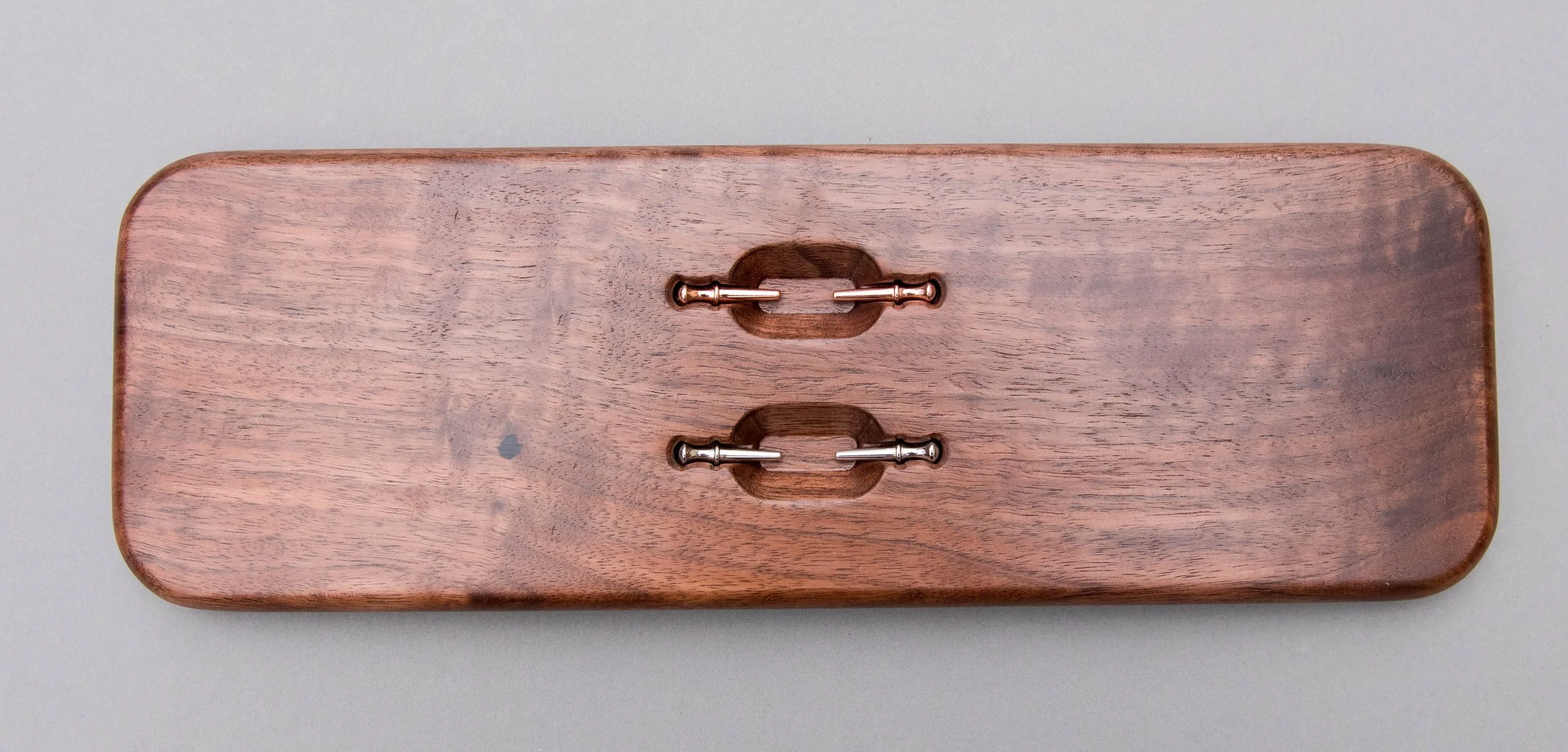 Back of board showing the peg insert