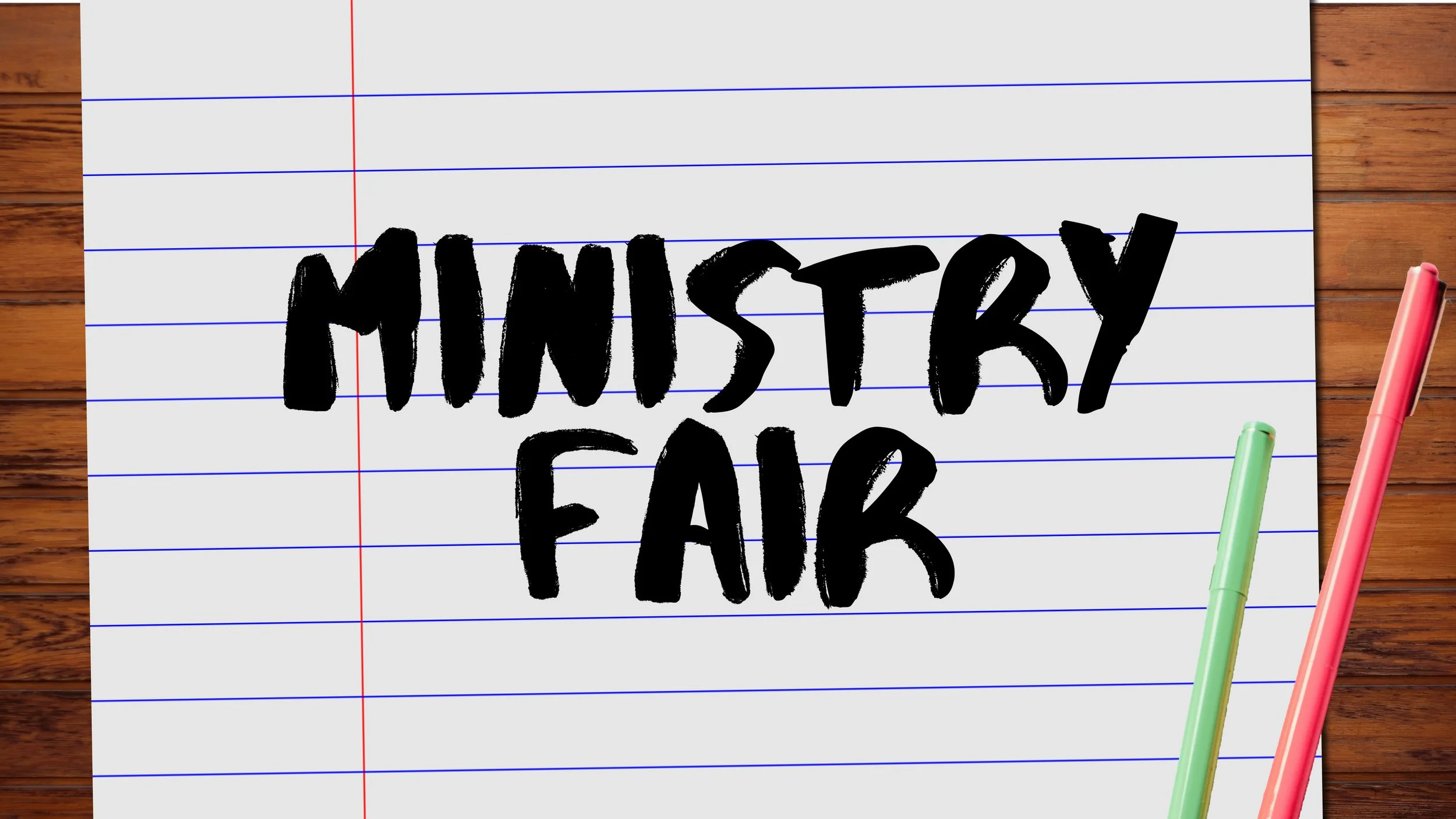 Ministry Fair