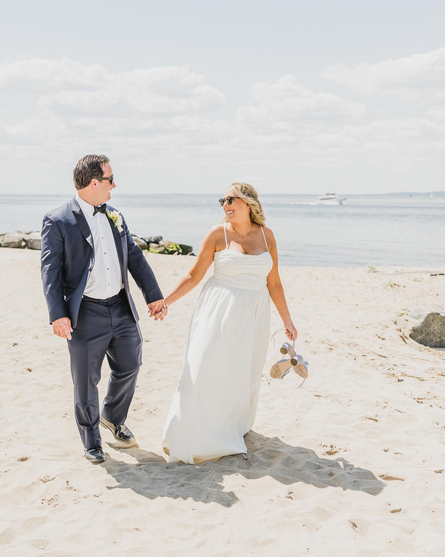 Bringing some sand and sun from Amy + Kevin&rsquo;s beautiful wedding day!
