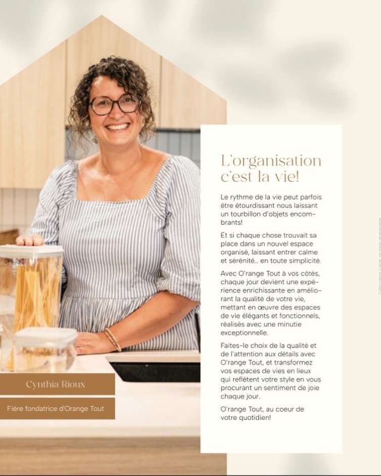 ✨ Tellement WOW!✨
C&rsquo;est avec un immense honneur et une profonde gratitude que O&rsquo;range Tout appara&icirc;t dans le @lemag_2000 de novembre 2025.

Voir mon entreprise mise en lumi&egrave;re, c&rsquo;est plus qu&rsquo;une fiert&eacute;&helli