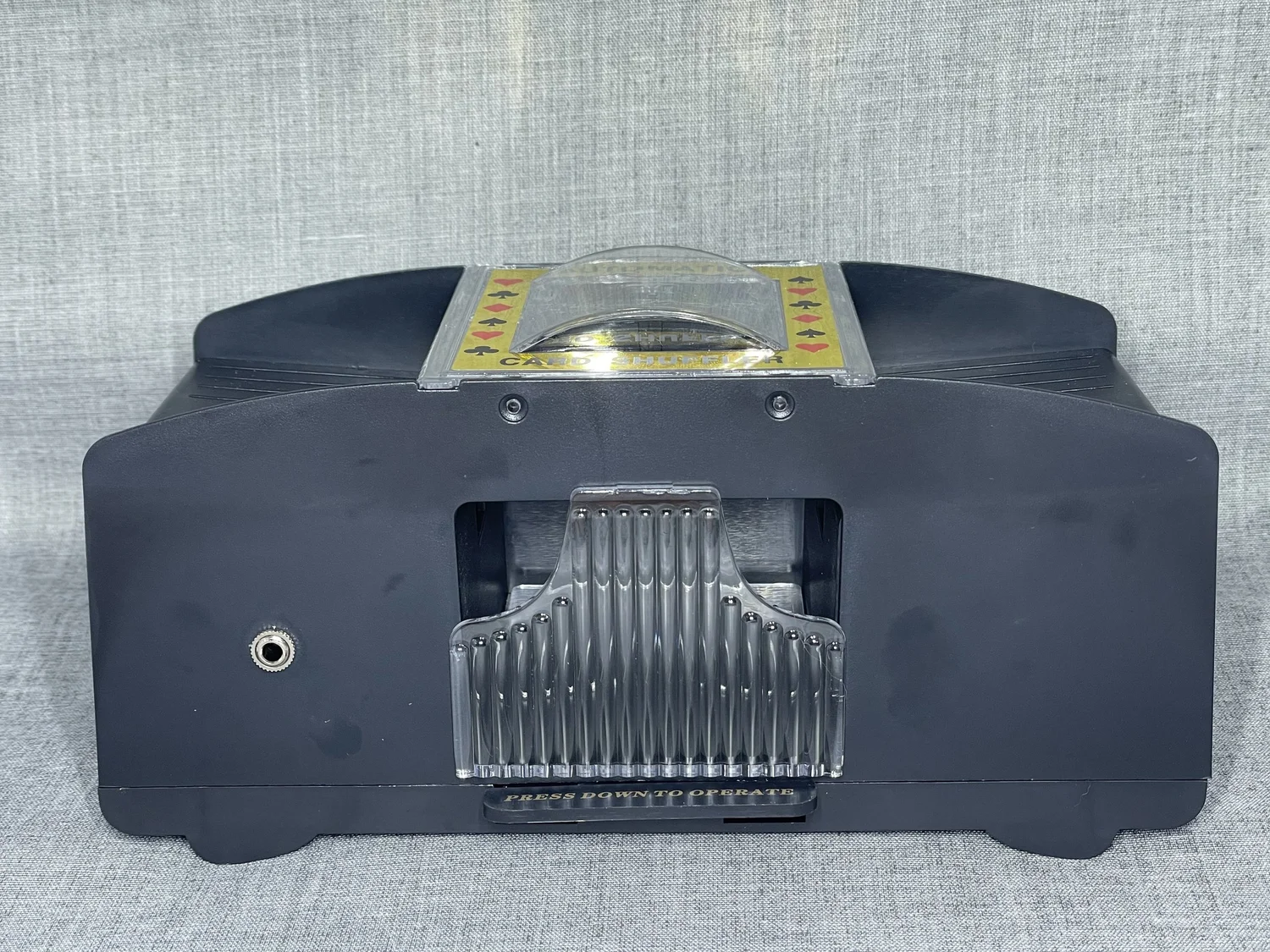 Switch Adapted Card Shuffler  Tech by Brian
