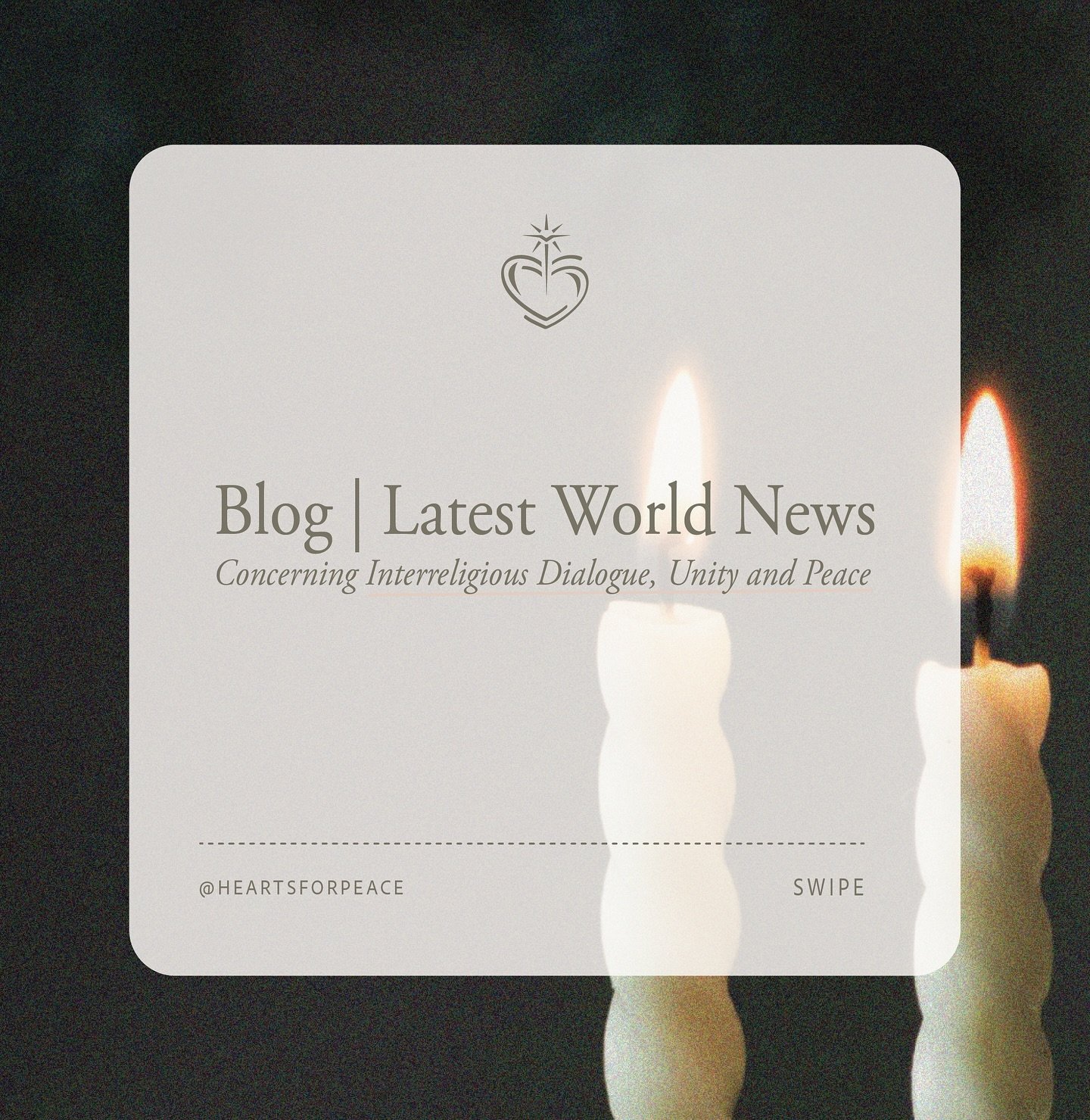 🕯️ &ldquo;Raise your heads and keep your heart light and awake.&rdquo; 🕯️

As we begin Advent, Pope Francis calls us to spiritual vigilance and hope, even amidst turmoil. His words inspire us to seek peace in a world shadowed by conflict.

This Adv