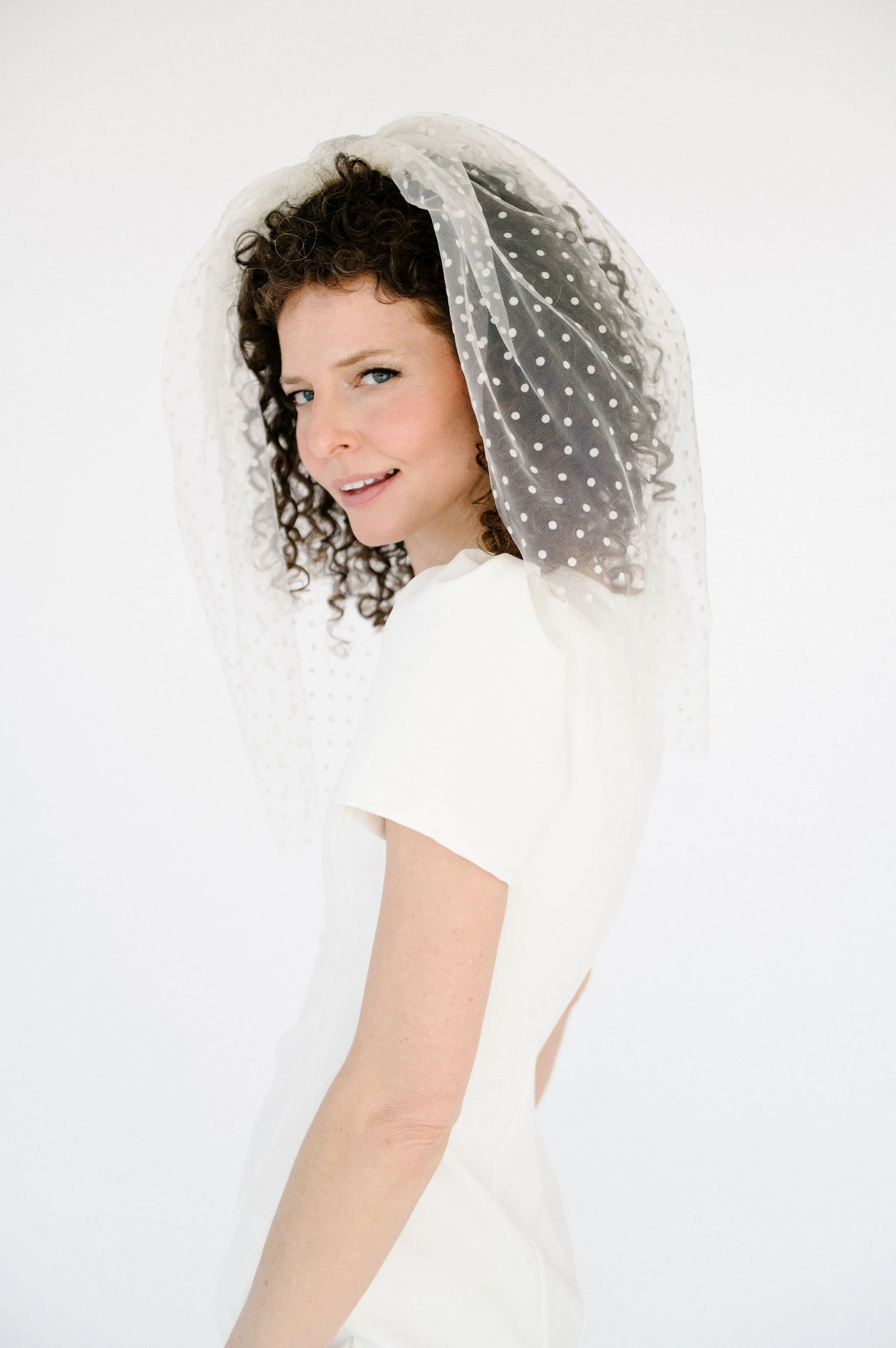 Short Ivory Dot Veil .jpg