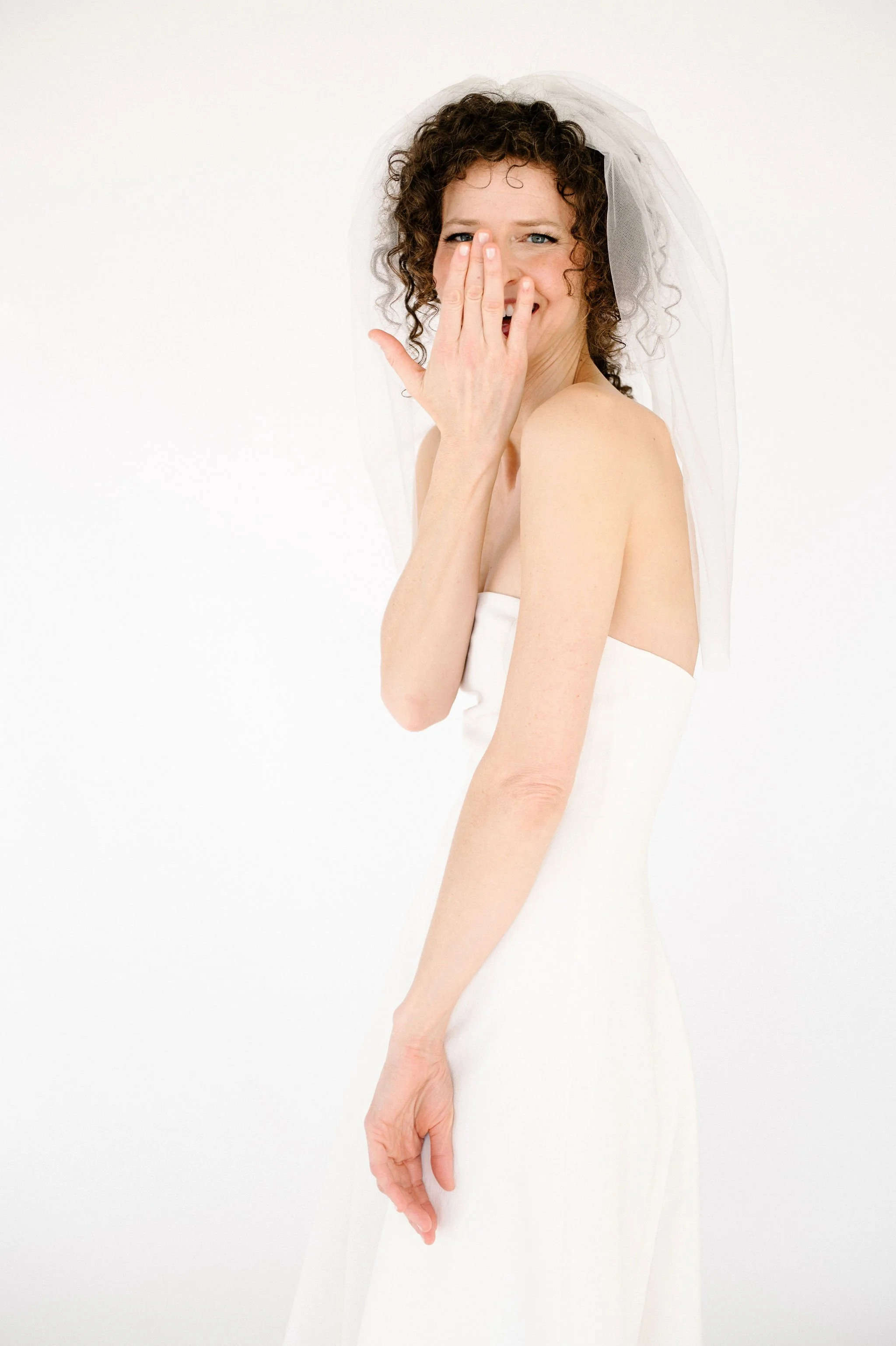 Mini Veil in Soft Italian Tulle