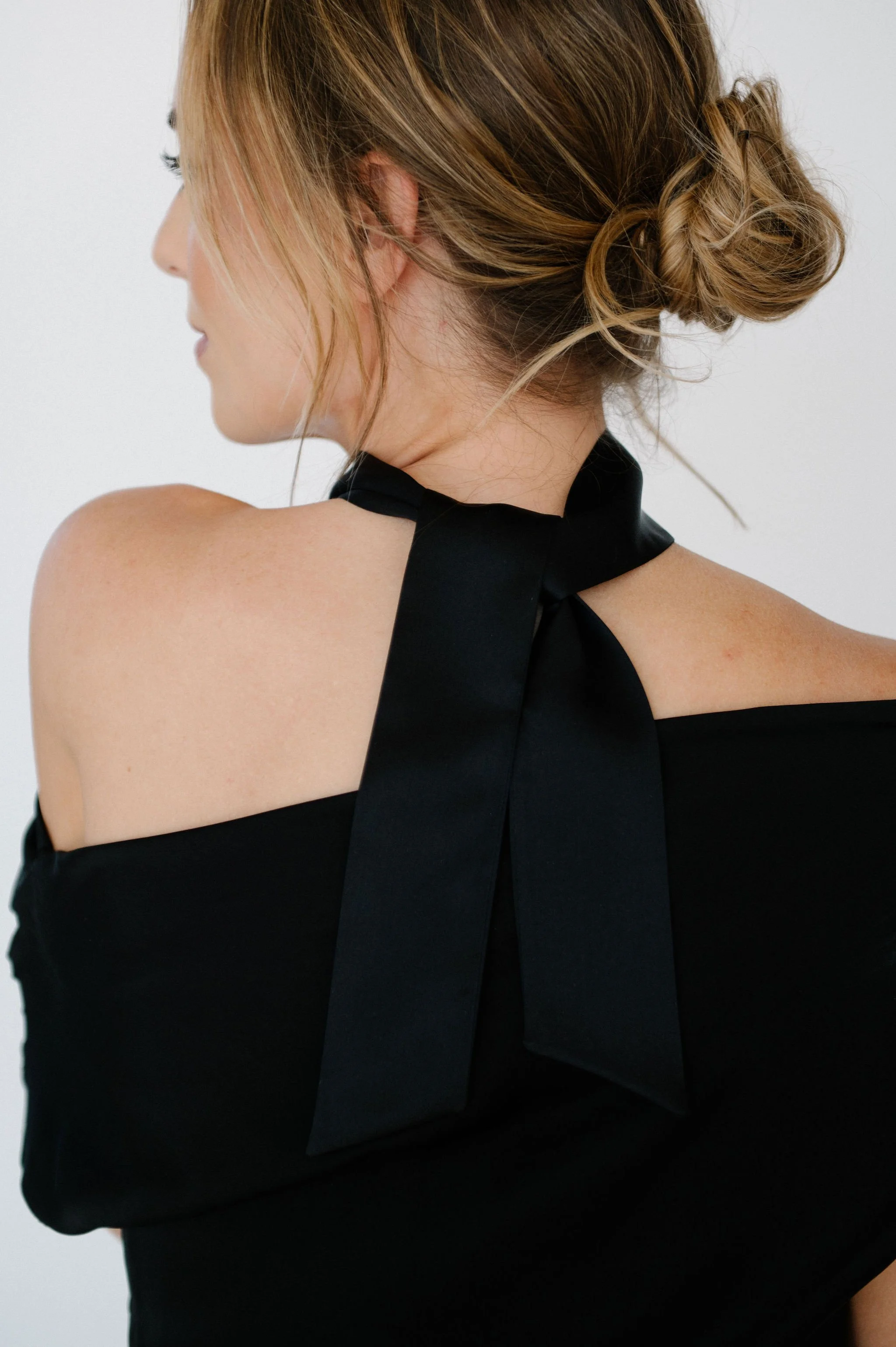 Silk Skinny Scarf 