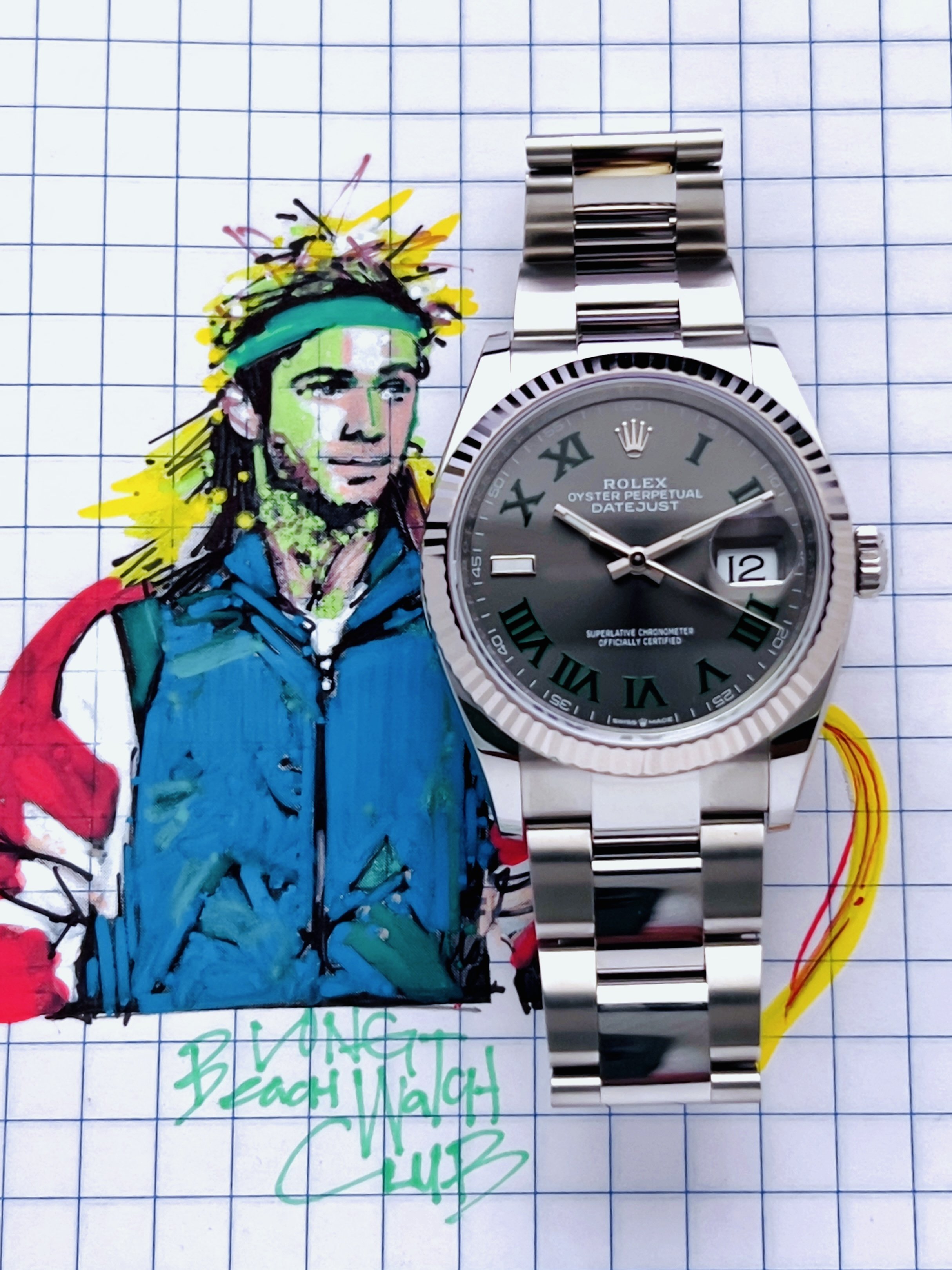 Rolex Datejust Wimbledon 36 ref.  126234 from 2026