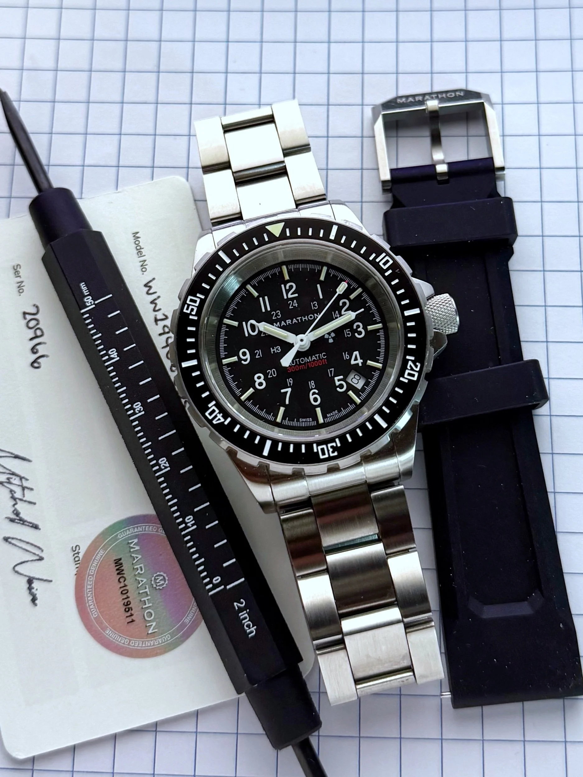 Marathon 41MM GSAR Ww194006SS -0130