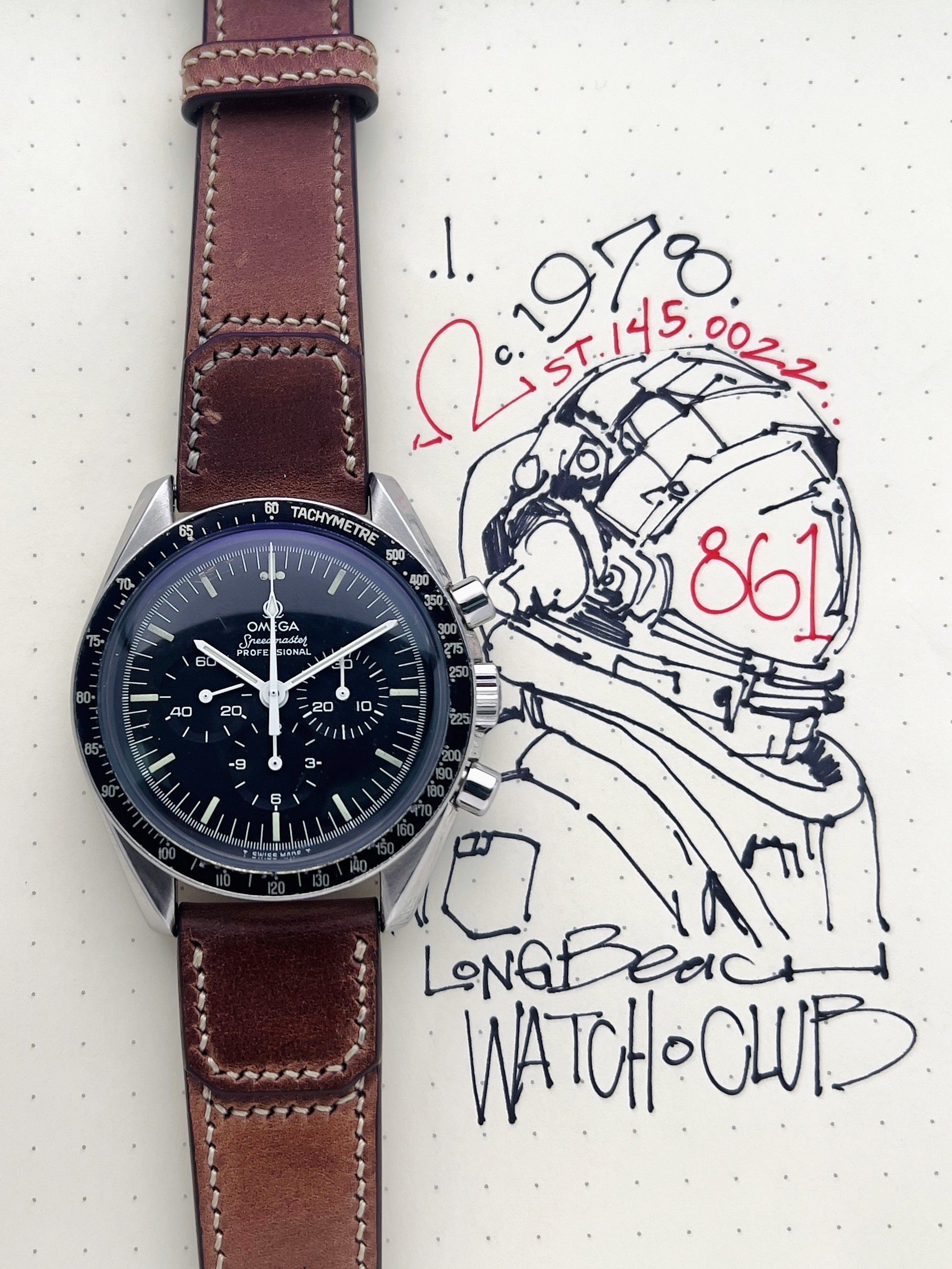 Omega Speedmaster Professional Moonwatch cal. 861 circa 1987