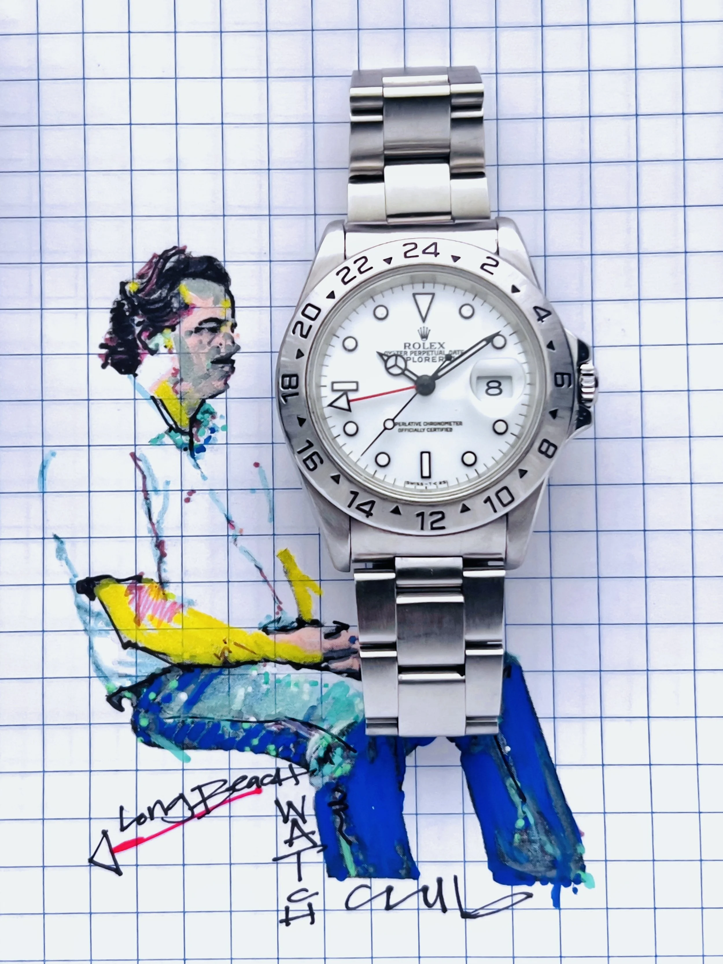 Rolex Polar Explorer II ref. 16570  W-serial circa 1995