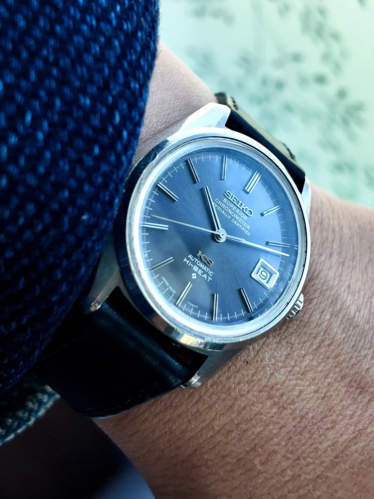 King Seiko Hi-Beat Ref. 5625-7040  circa 1969