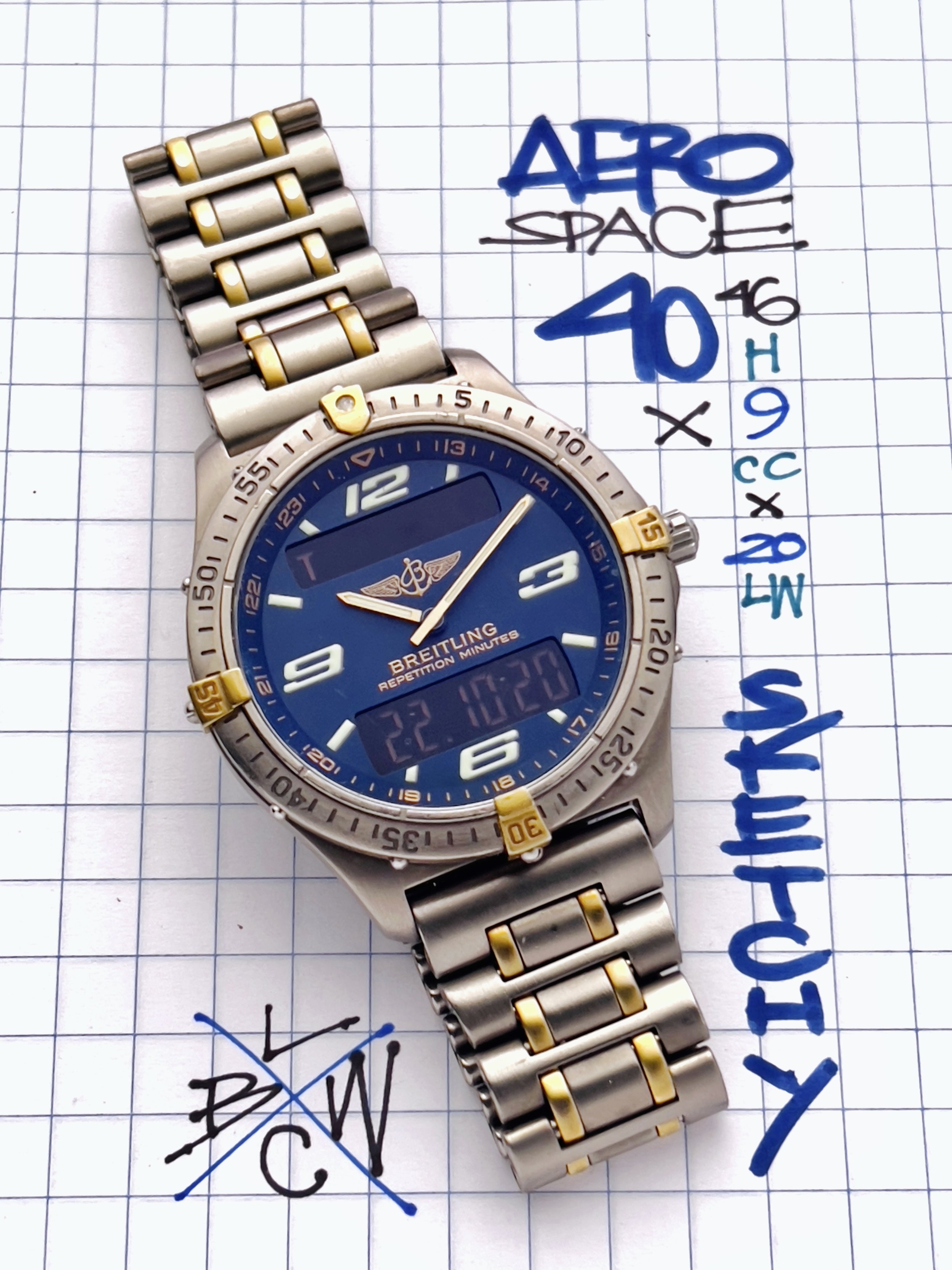 Breitling Aerospace Repetition Minutes F65062 Full Set 1999