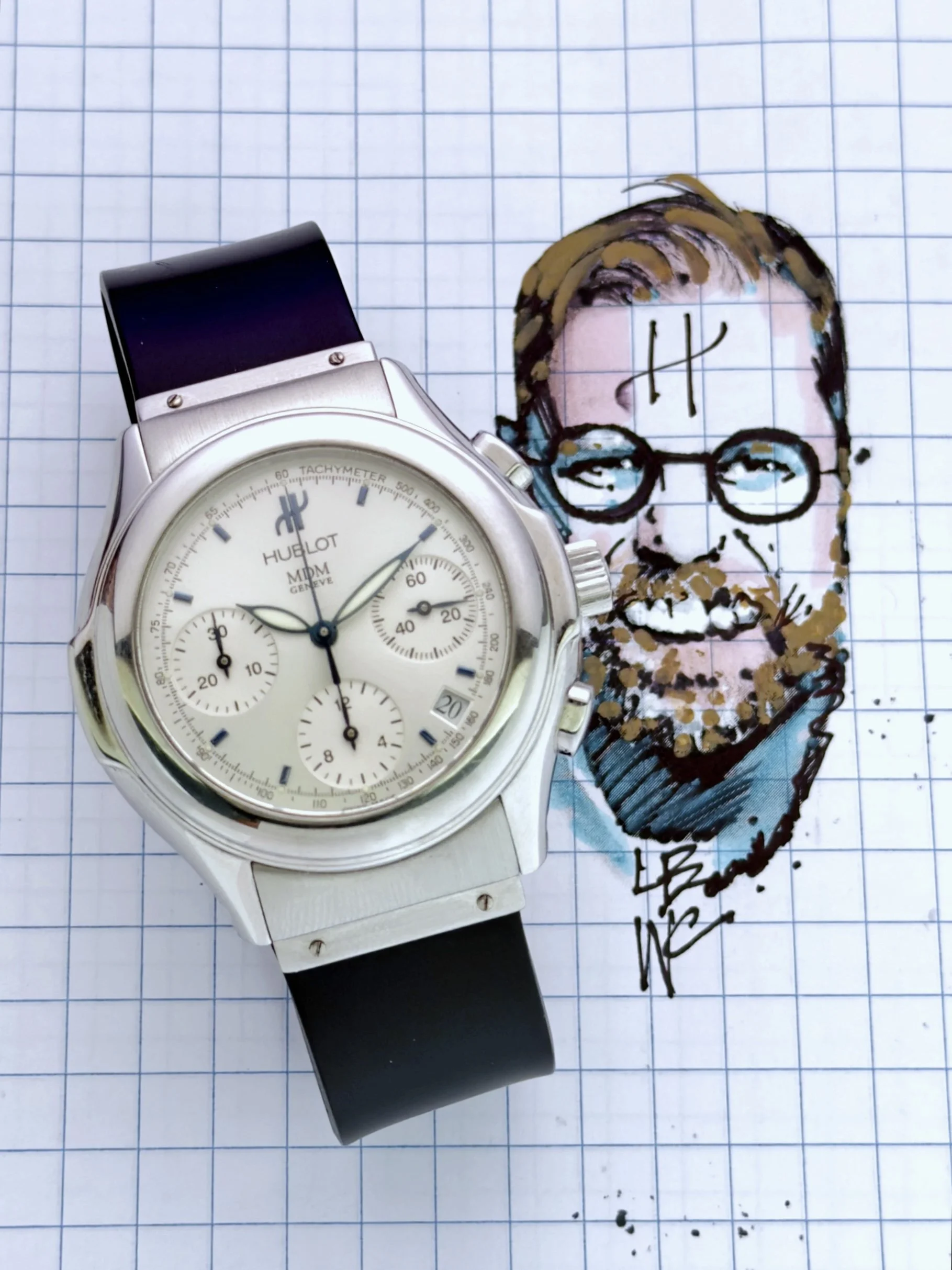 Hublot MDM Geneve Chronograph ref. 1810.1
