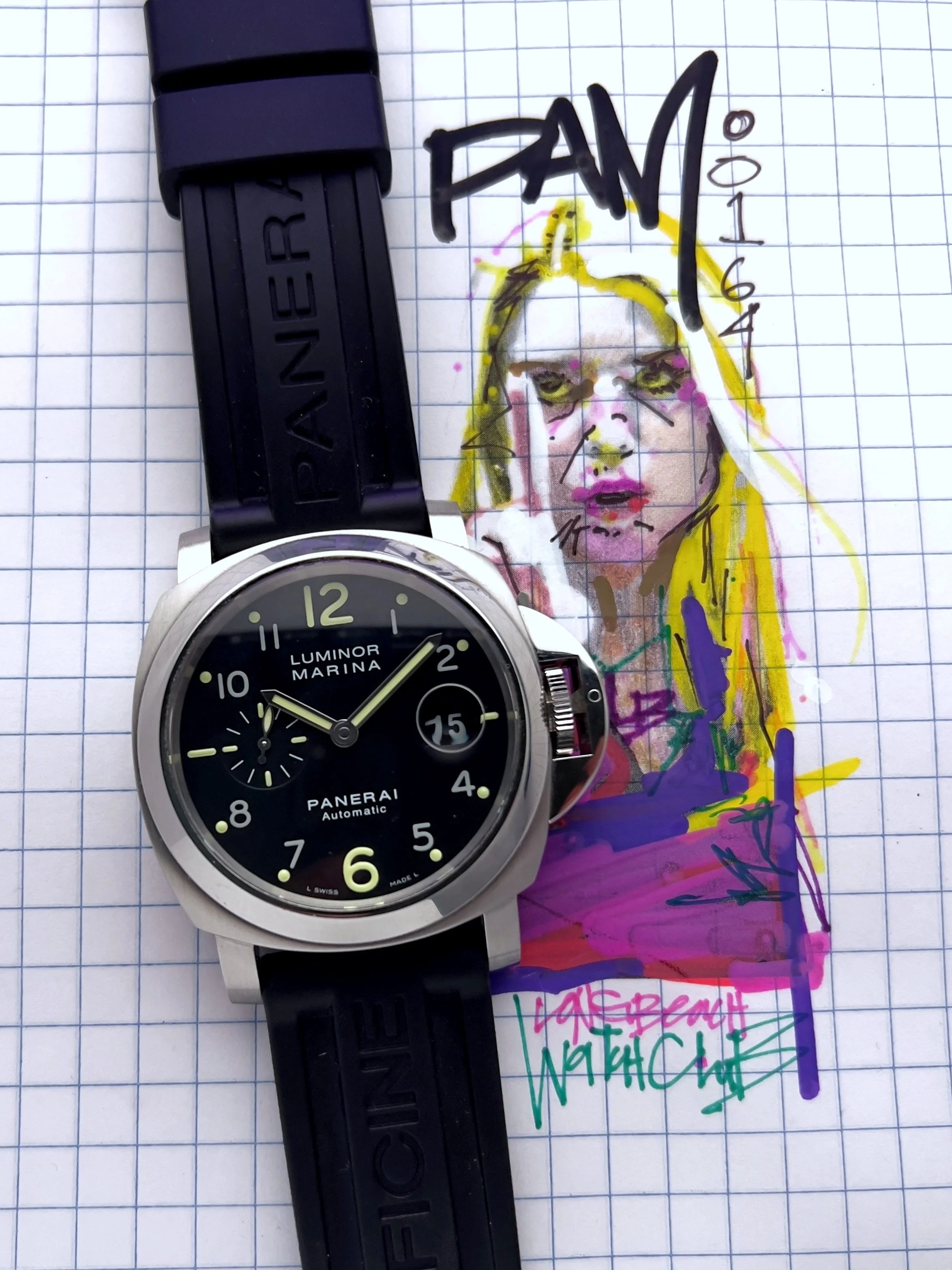 Panerai Luminor Marina PAM00164 fullset 2012