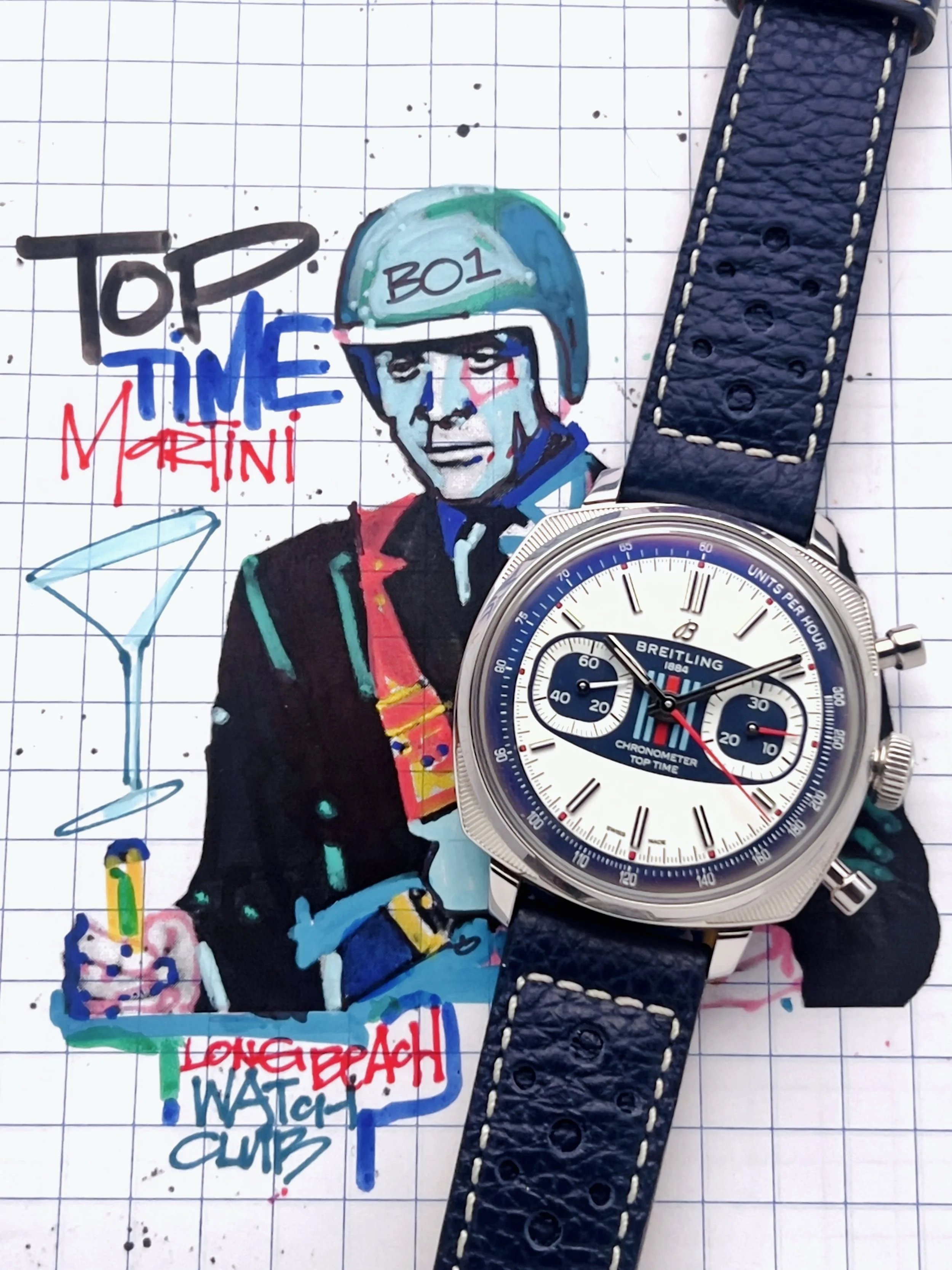 Breitling Top Time B01 Martini Racing  AB0177 from 2025