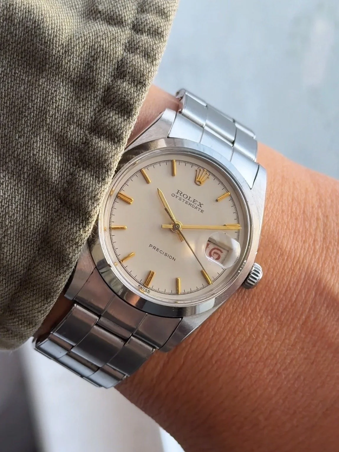 Rolex Oysterdate ref. 6694 Roulette circa 1966