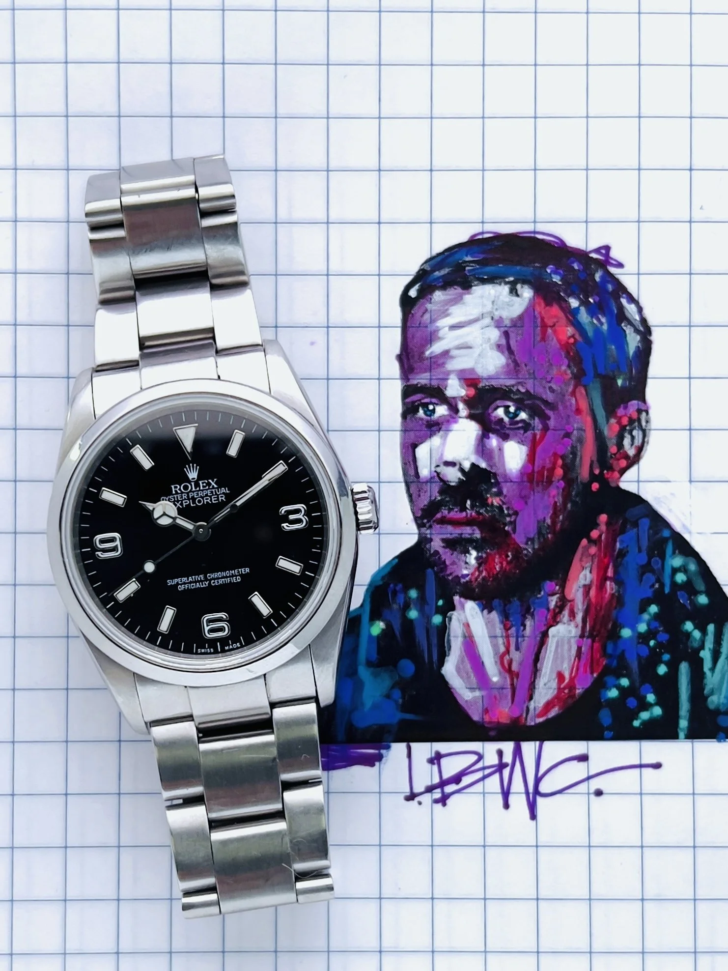 Rolex Explorer I ref. 114270 K-Serial