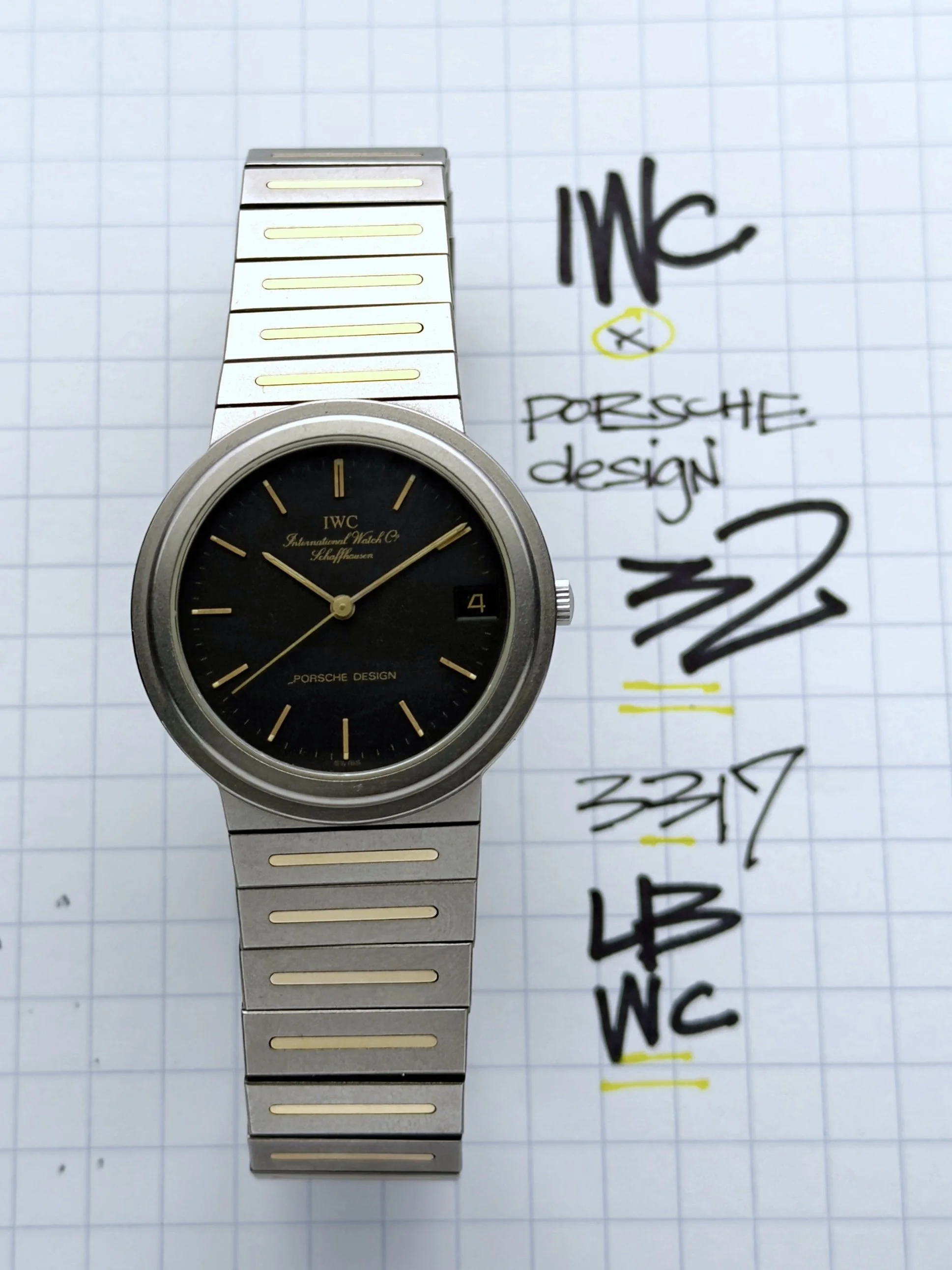 IWC Porsche Design ref. 3317 circa 1990s