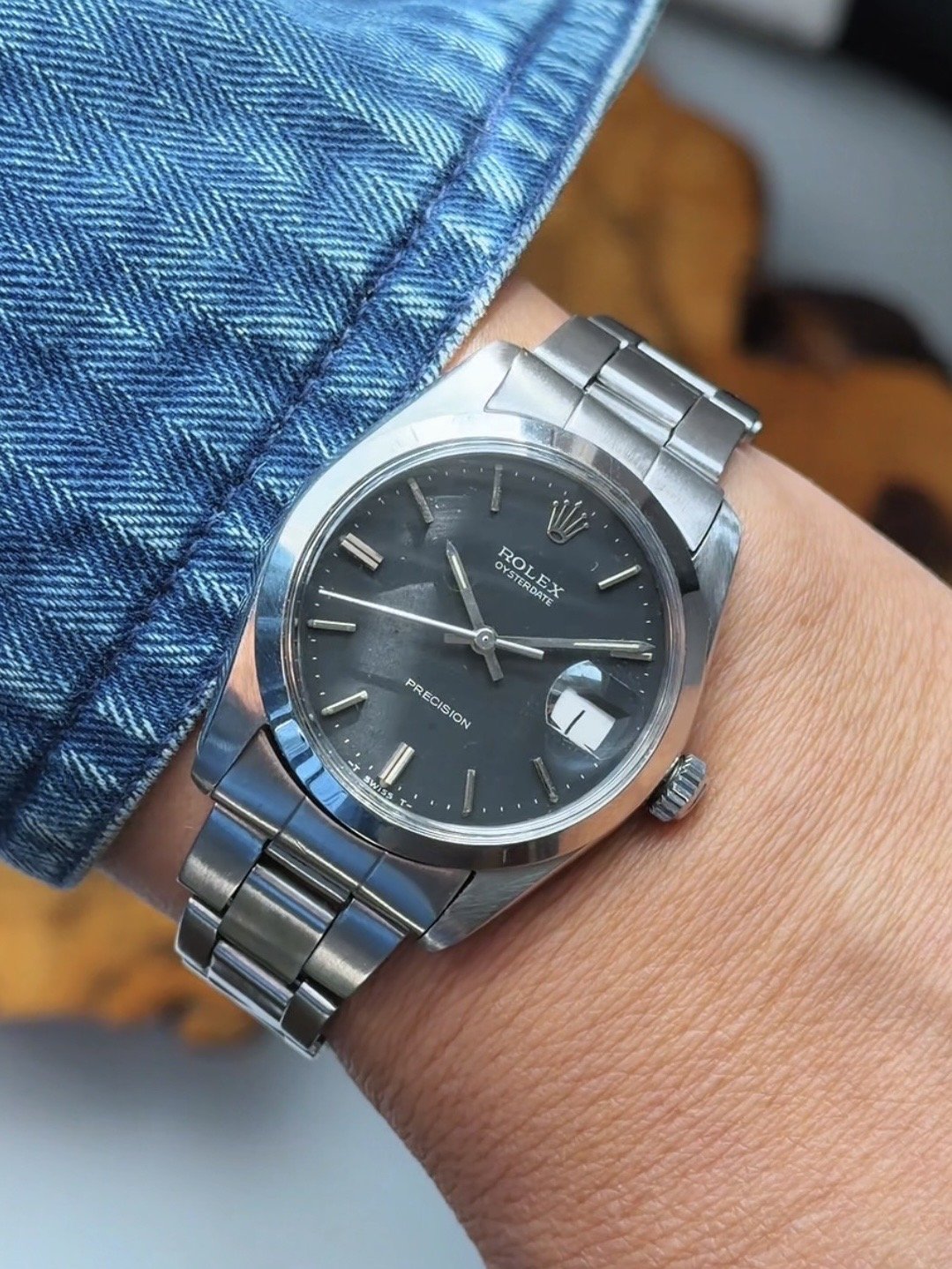 Rolex Oysterdate ref. 6694 Shale circa 1973