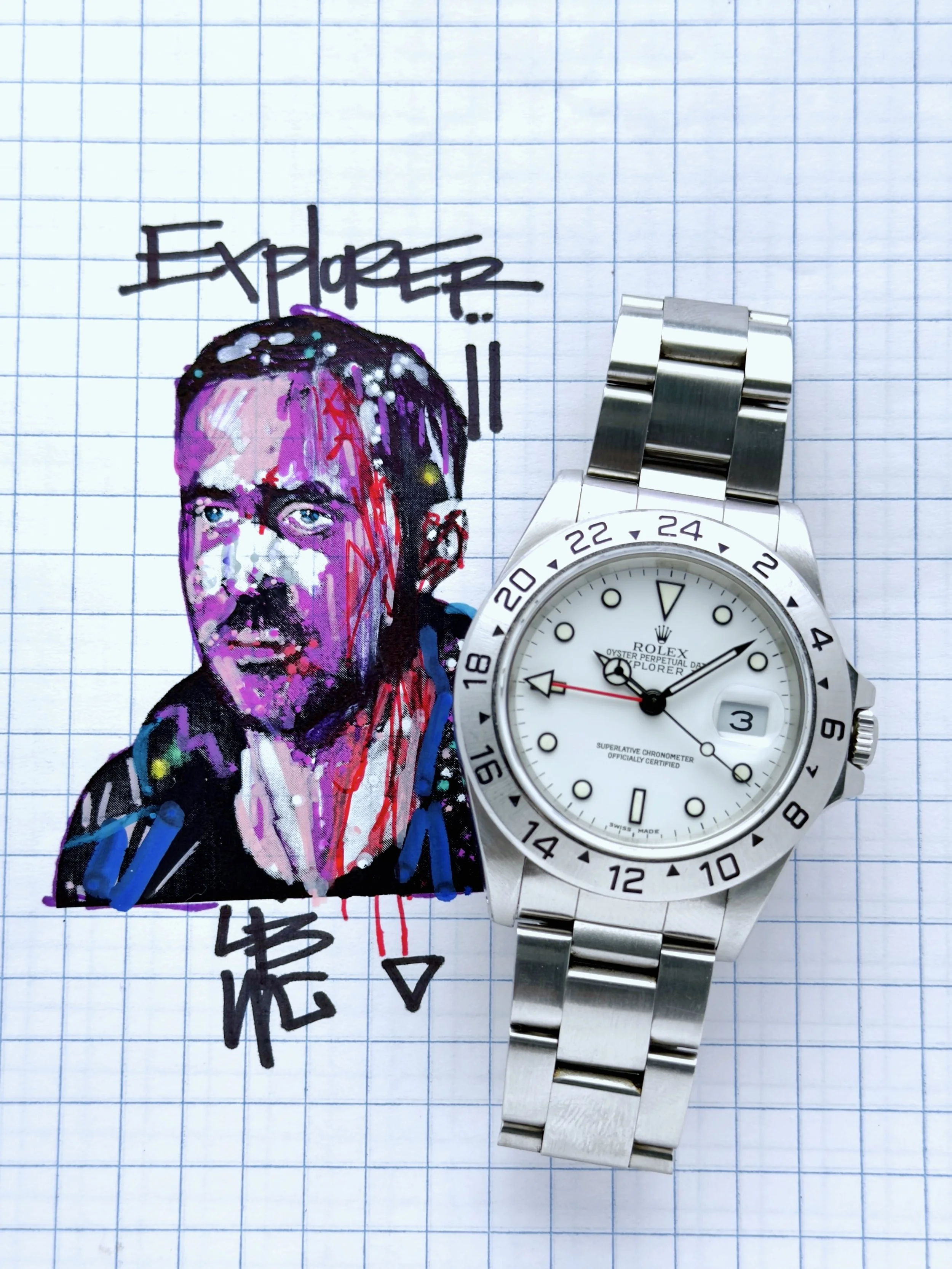 Rolex Polar Explorer II ref. 16570 L-serial 1989