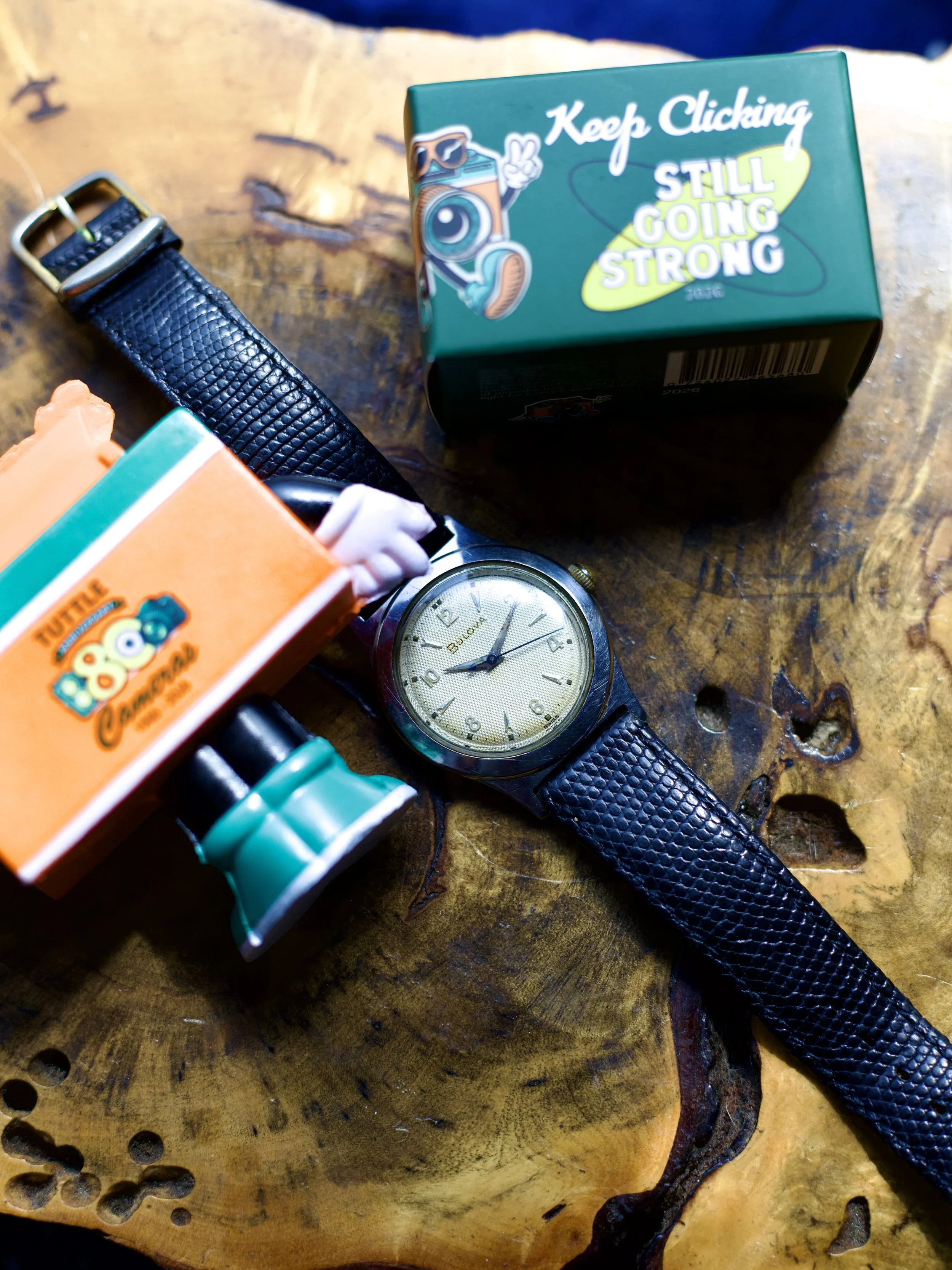 Bulova Waffle circa 1950s Hand Wind