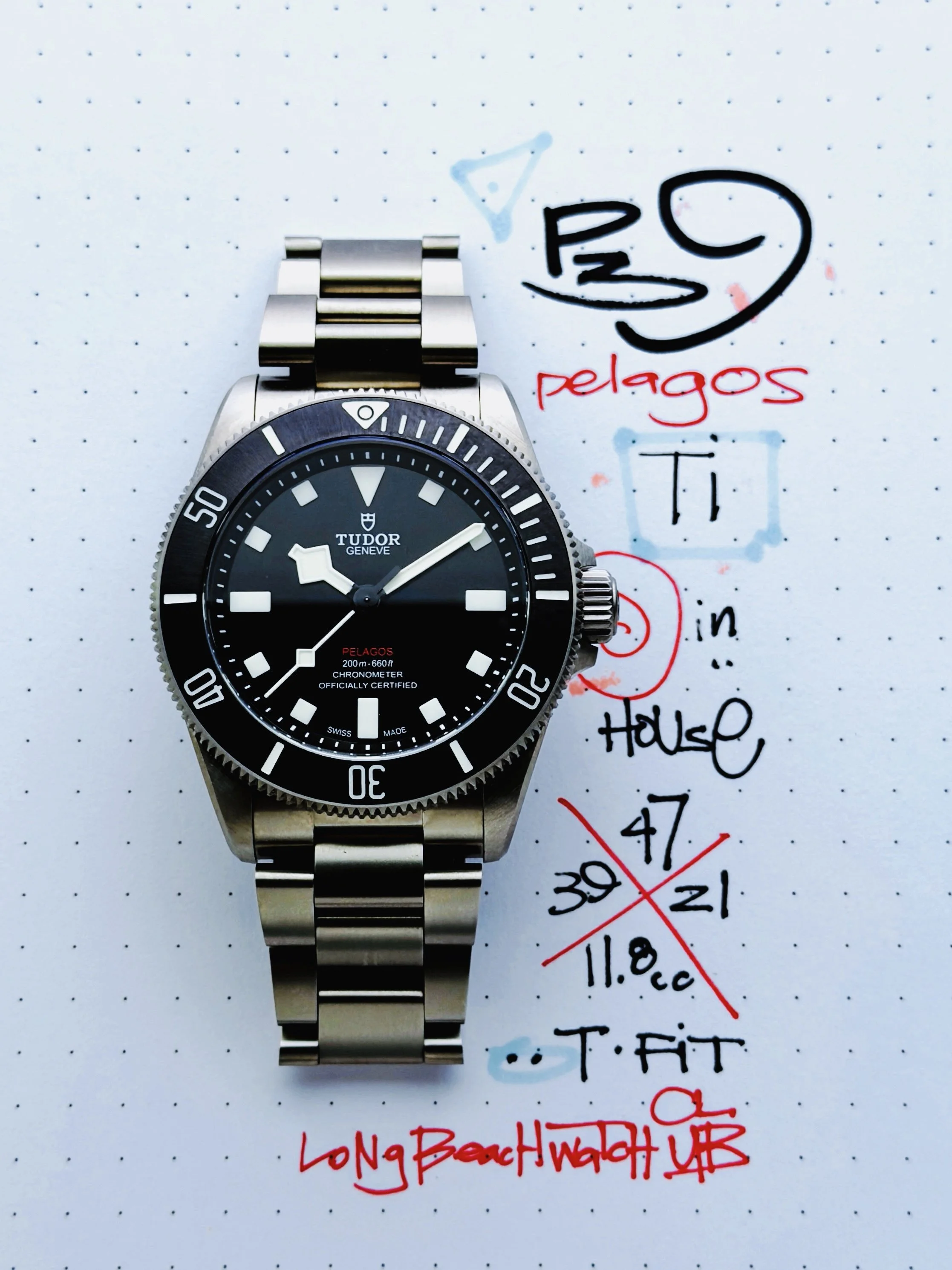 Tudor Pelagos 39mm P39 Titanium