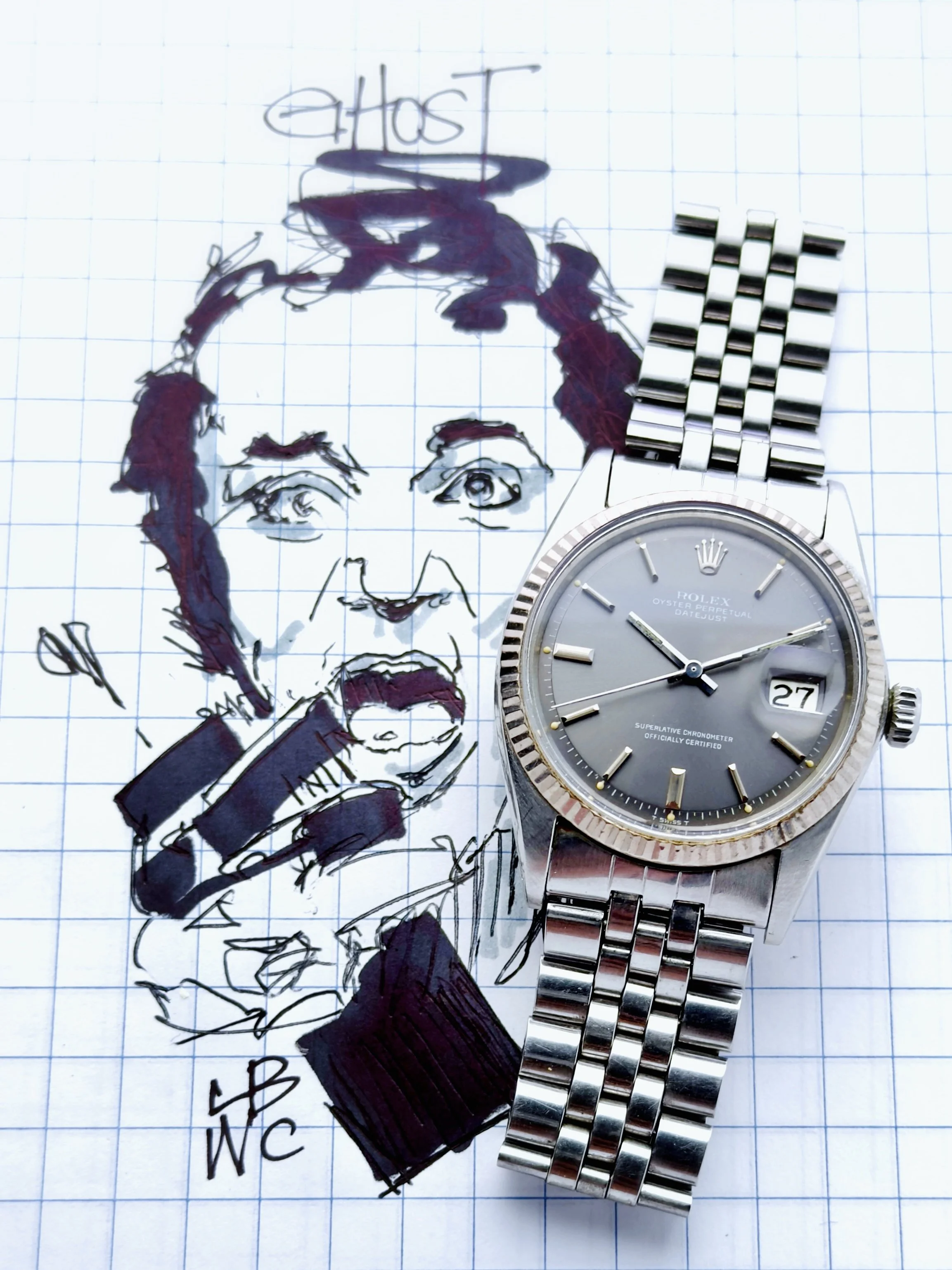Rolex Datejust ref. 1601 Ghost Dial circa 1969