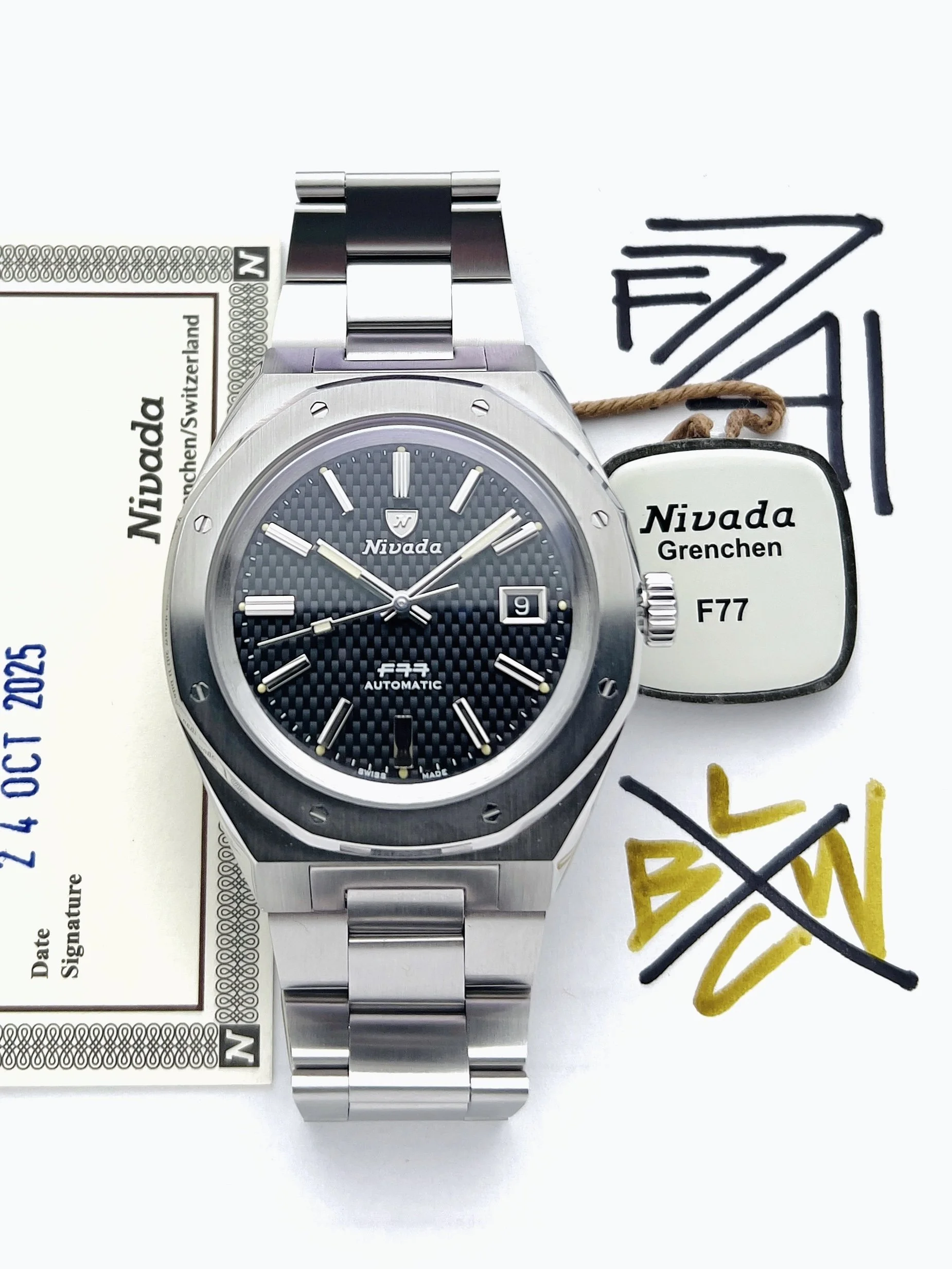 Nivada Grenchen F77 41mm