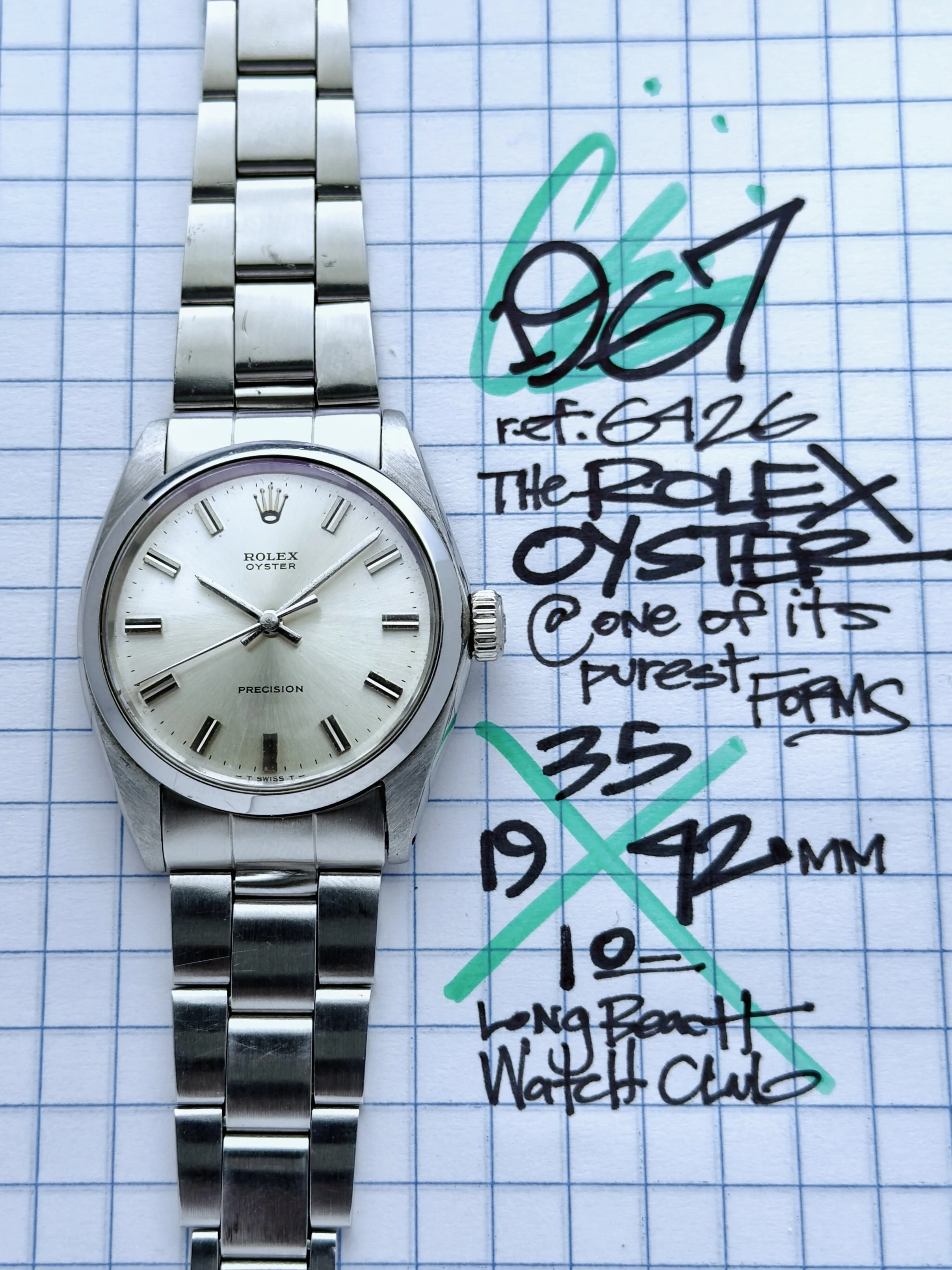 Rolex Oyster Precision ref. 6426 circa 1967