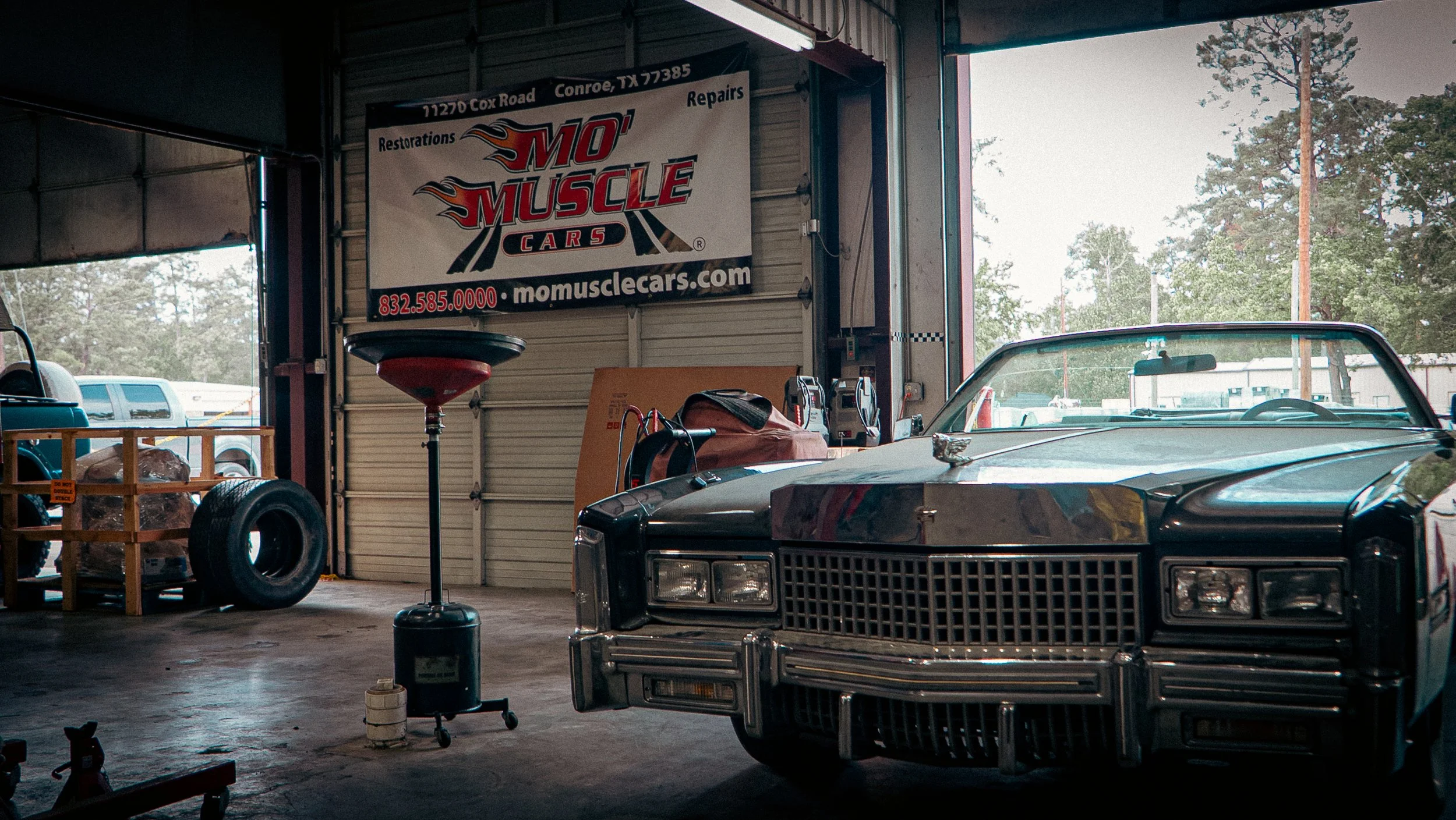 Regular classic car maintenance with Mo' Muscle Cars