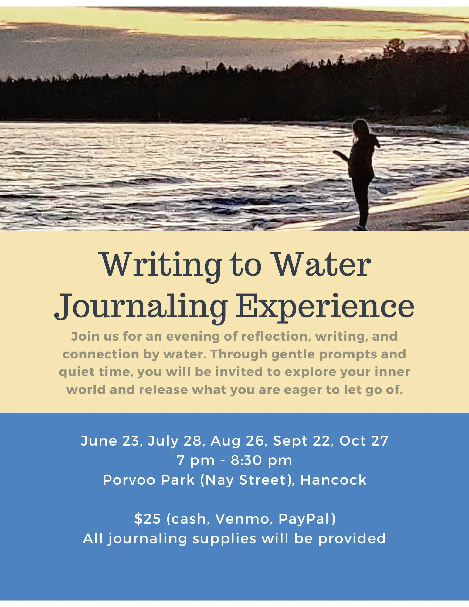 Writing to Water
